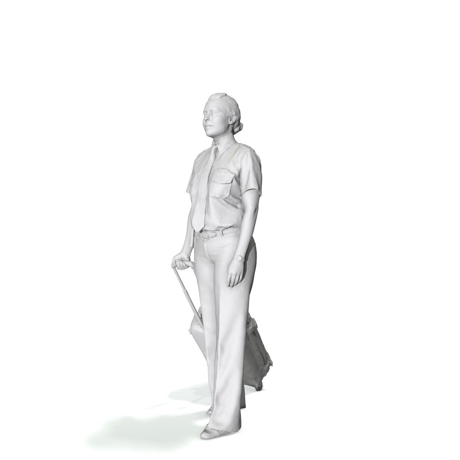 Traveling Woman with a Uniform WWom0200-HD2-O01P01-S 3D model_53