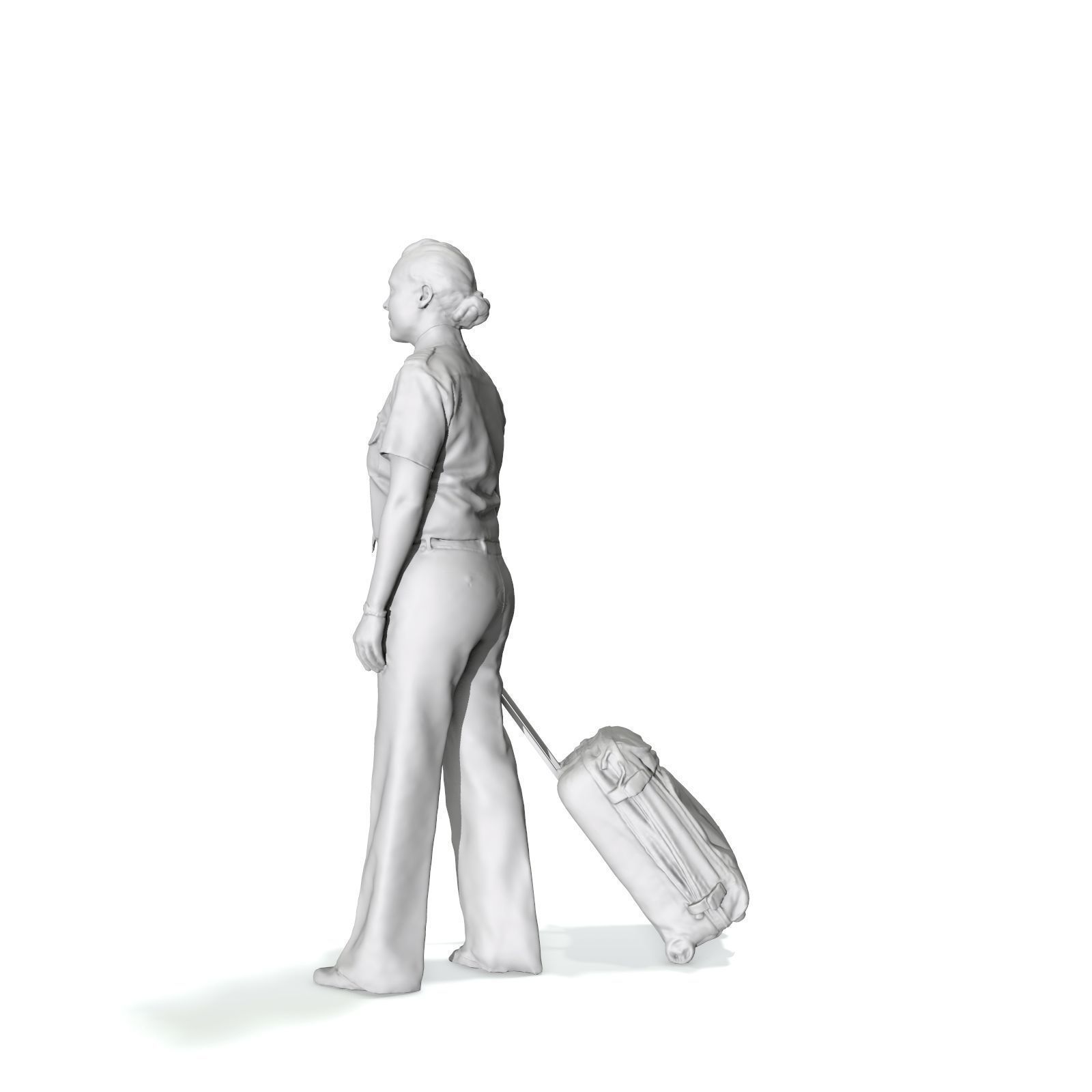 Traveling Woman with a Uniform WWom0200-HD2-O01P01-S 3D model_10