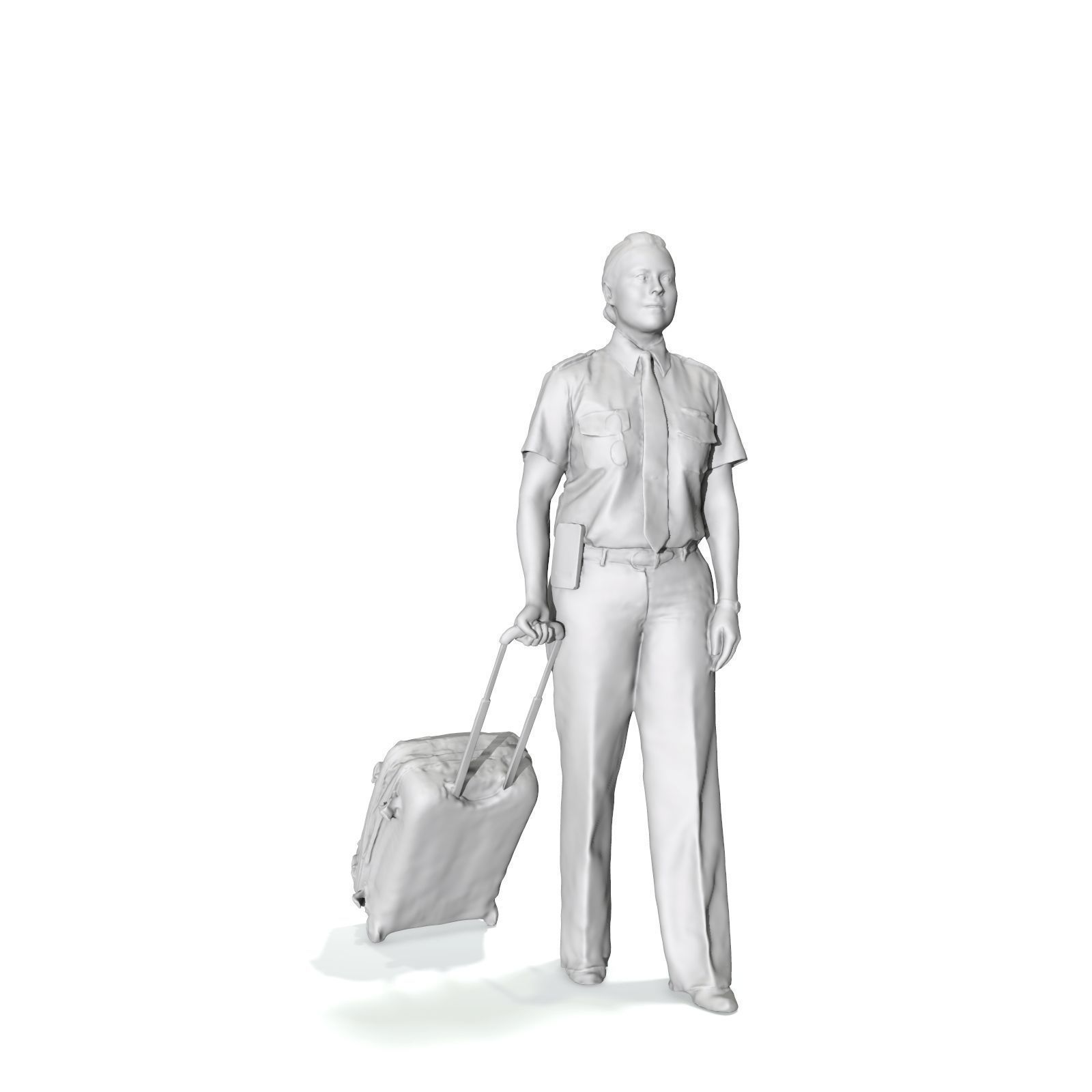 Traveling Woman with a Uniform WWom0200-HD2-O01P01-S 3D model_17