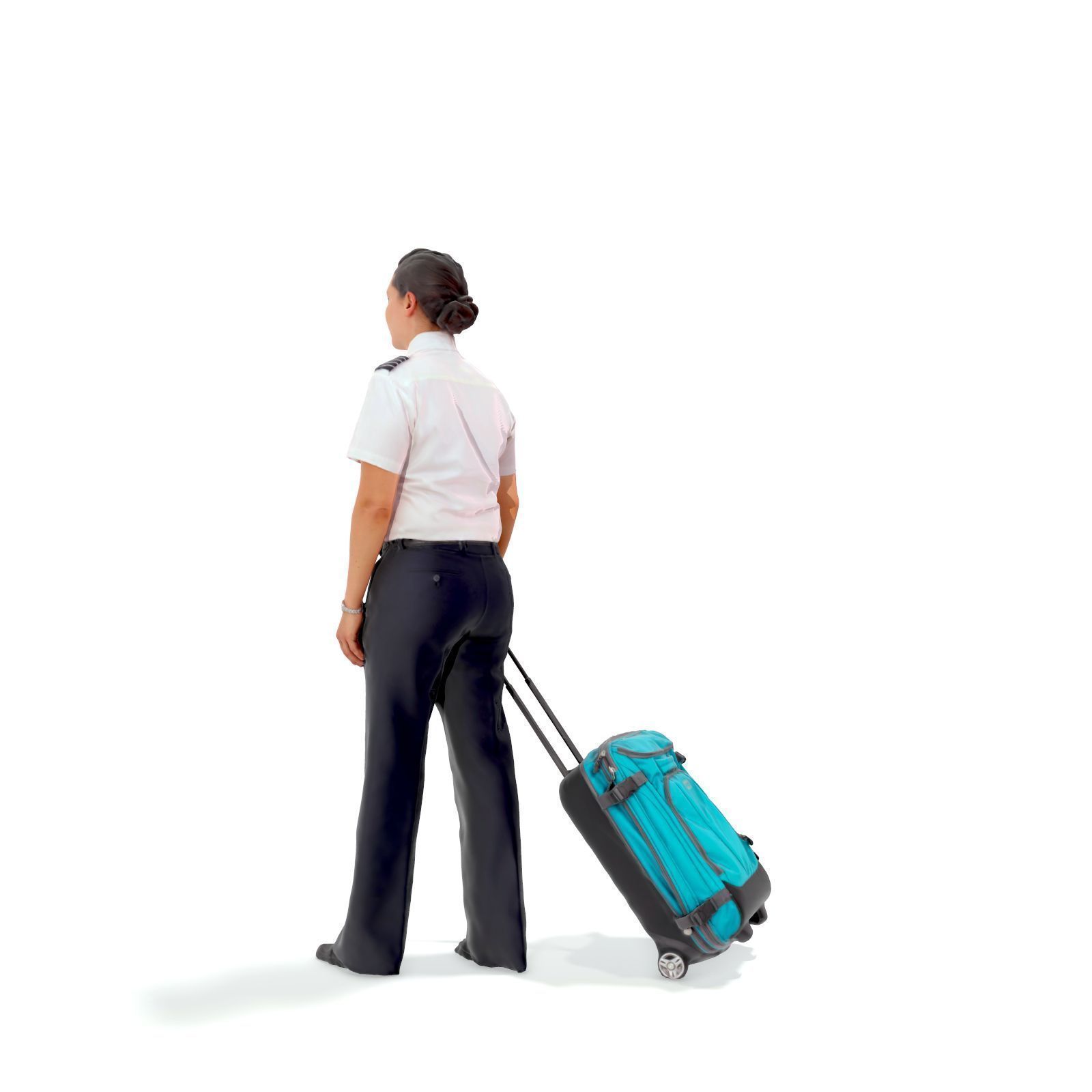 Traveling Woman with a Uniform WWom0200-HD2-O01P01-S 3D model_2