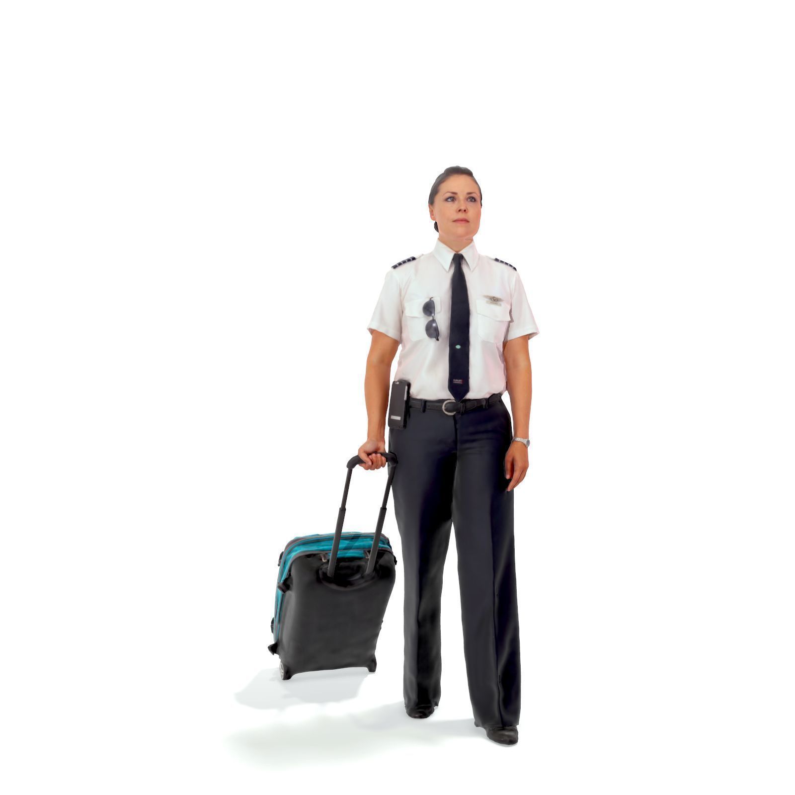 Traveling Woman with a Uniform WWom0200-HD2-O01P01-S 3D model_63