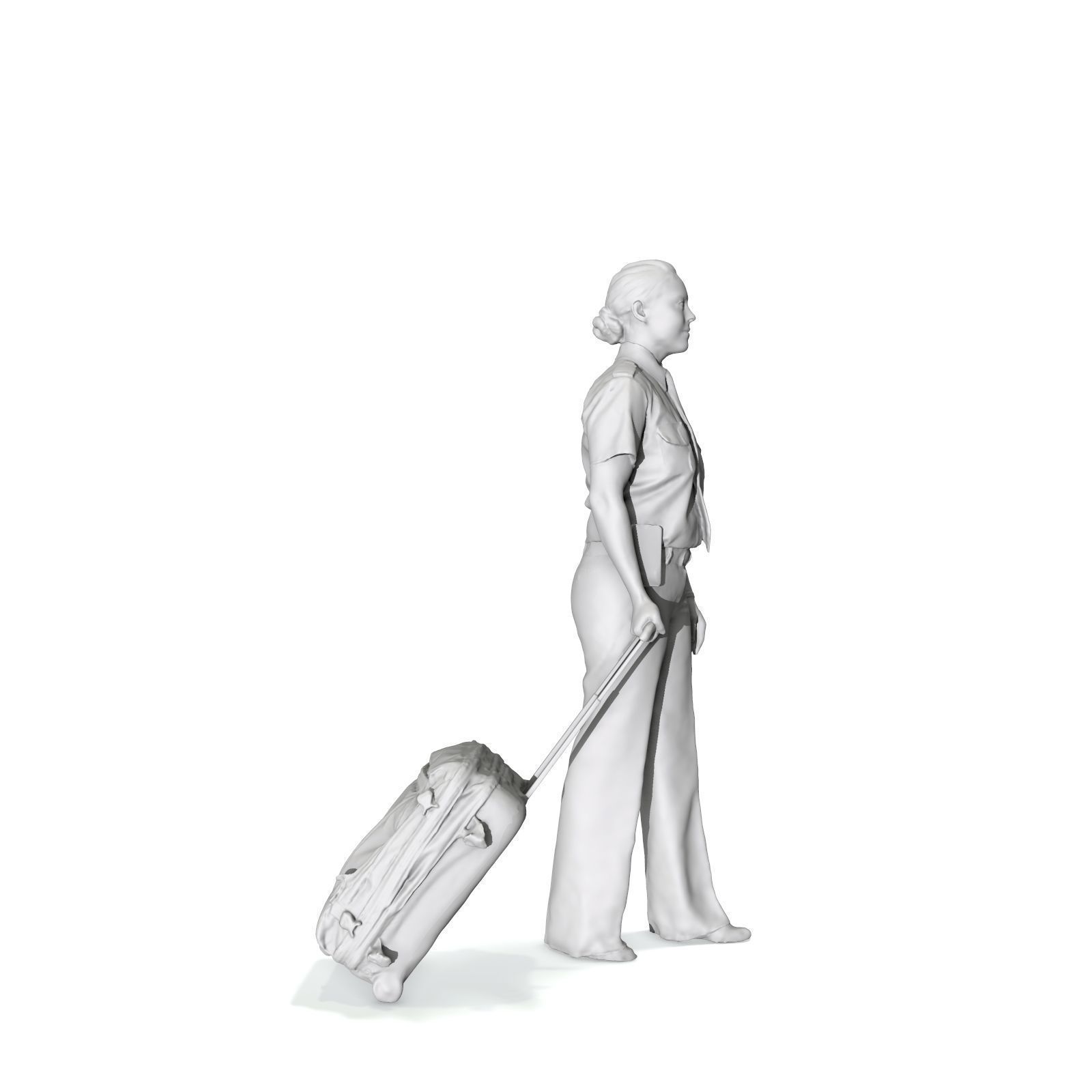 Traveling Woman with a Uniform WWom0200-HD2-O01P01-S 3D model_25