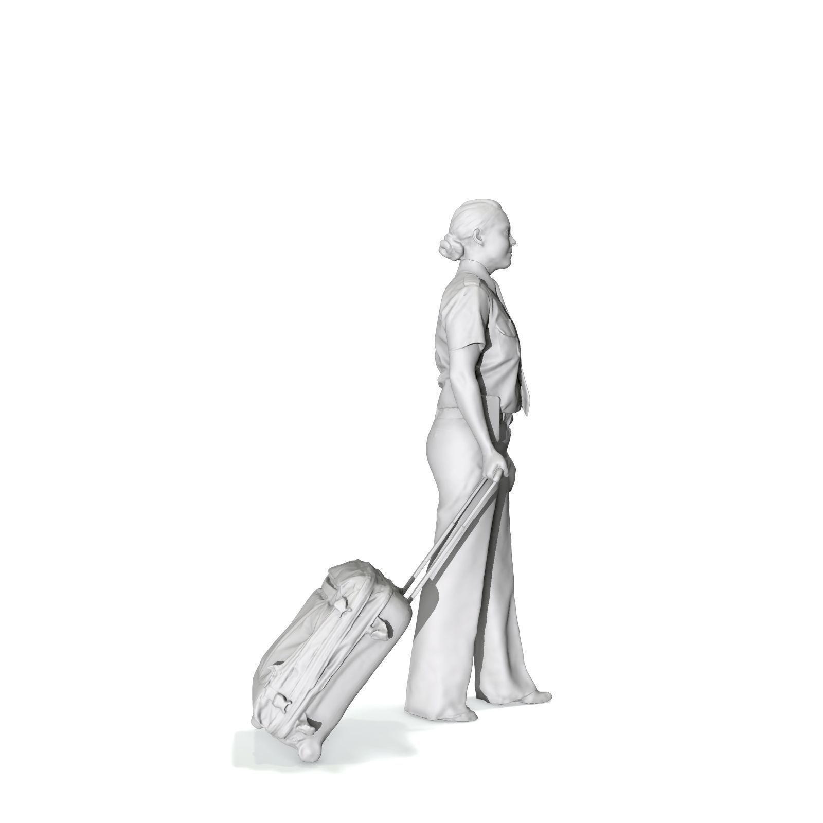 Traveling Woman with a Uniform WWom0200-HD2-O01P01-S 3D model_23
