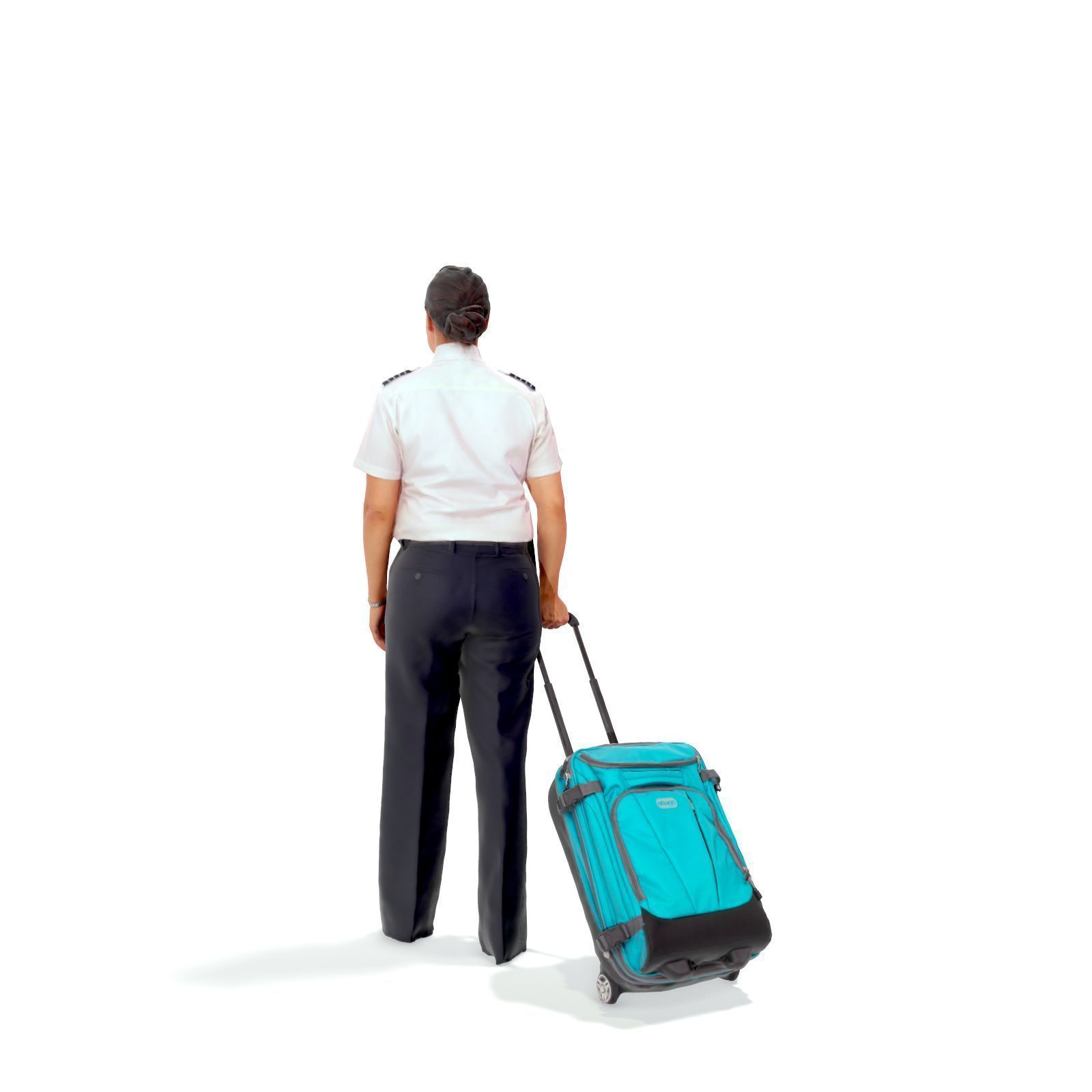 Traveling Woman with a Uniform WWom0200-HD2-O01P01-S 3D model_3