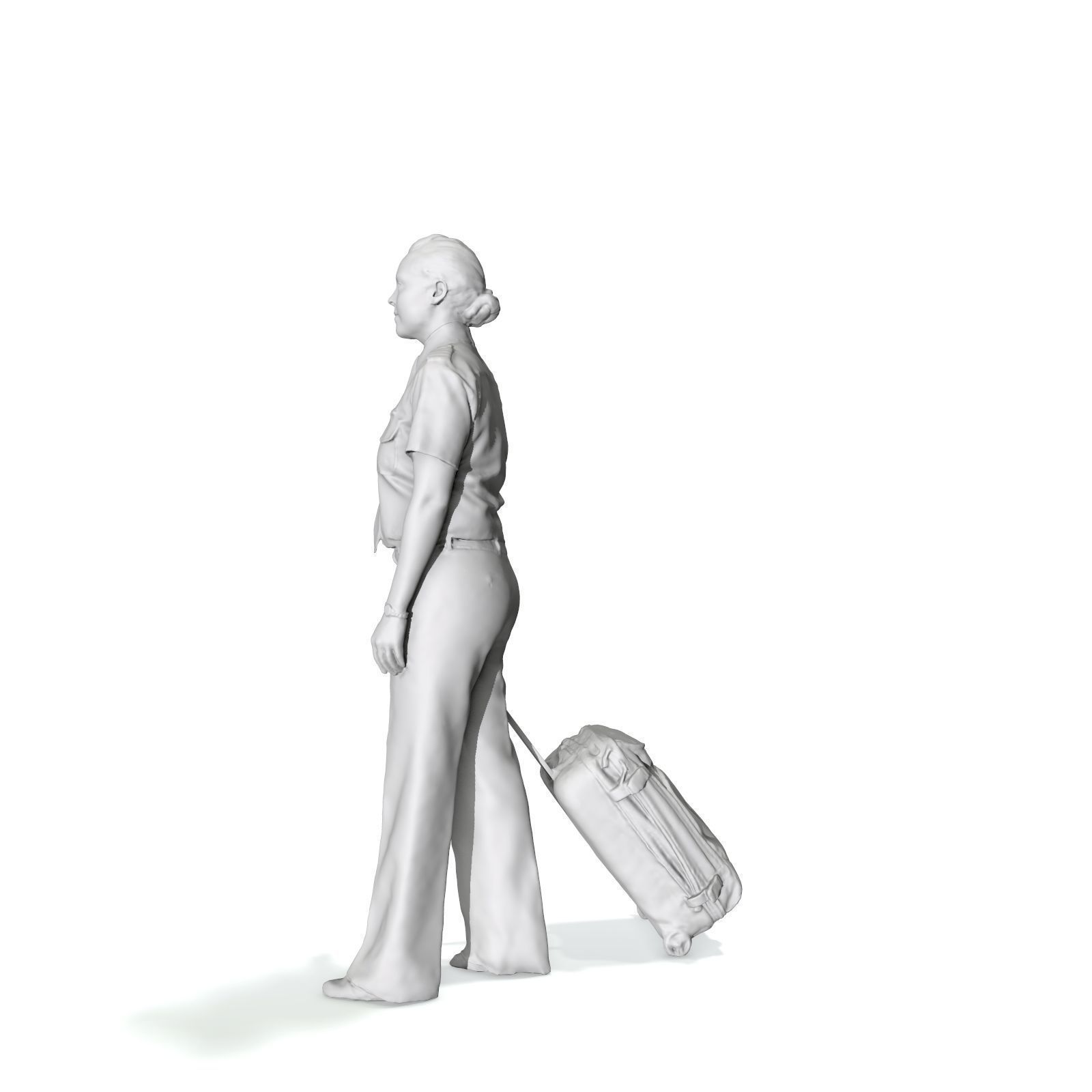 Traveling Woman with a Uniform WWom0200-HD2-O01P01-S 3D model_34
