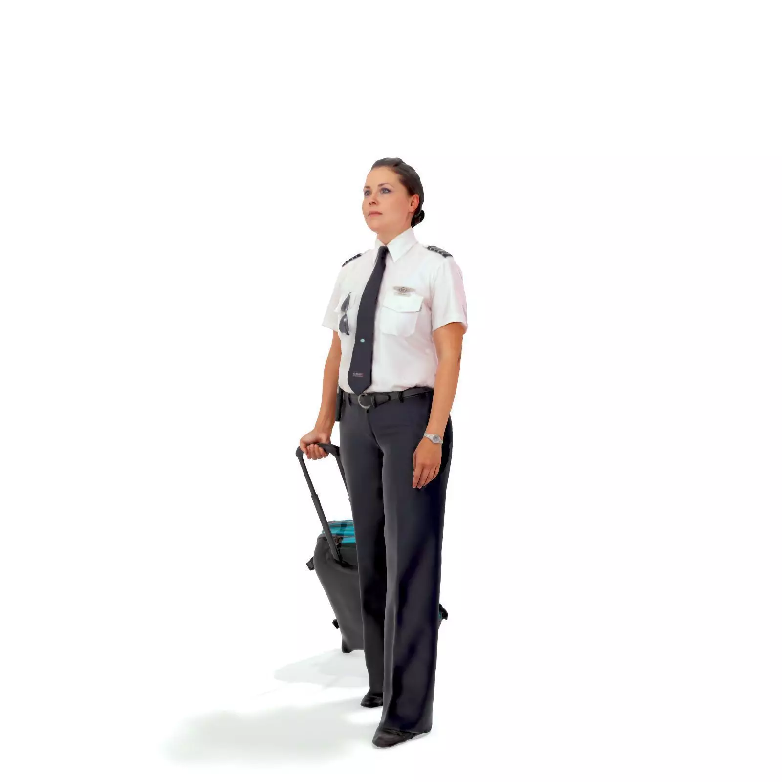 Traveling Woman with a Uniform WWom0200-HD2-O01P01-S 3D model_0