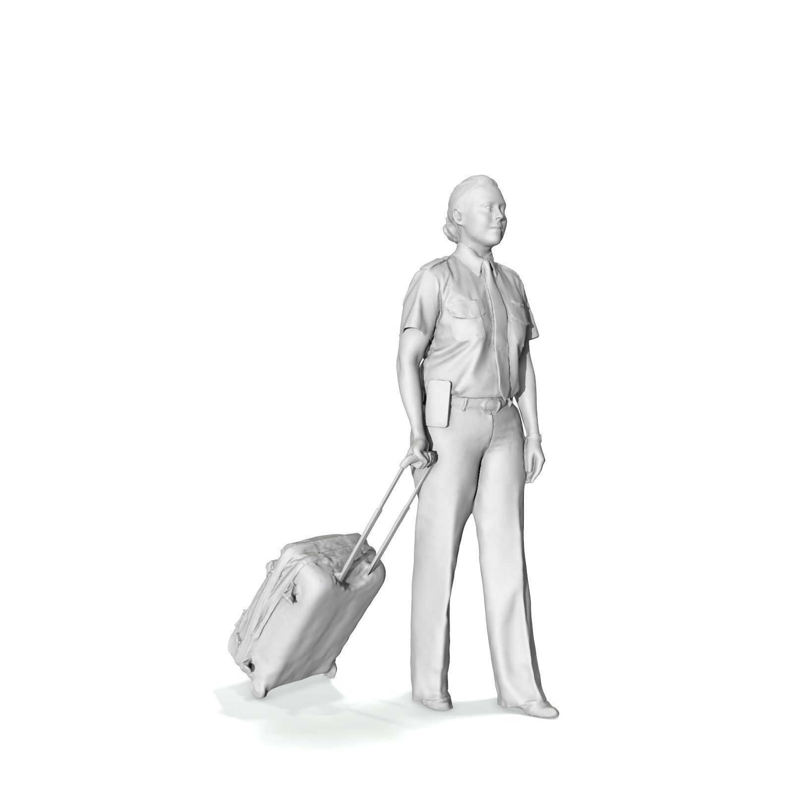 Traveling Woman with a Uniform WWom0200-HD2-O01P01-S 3D model_49