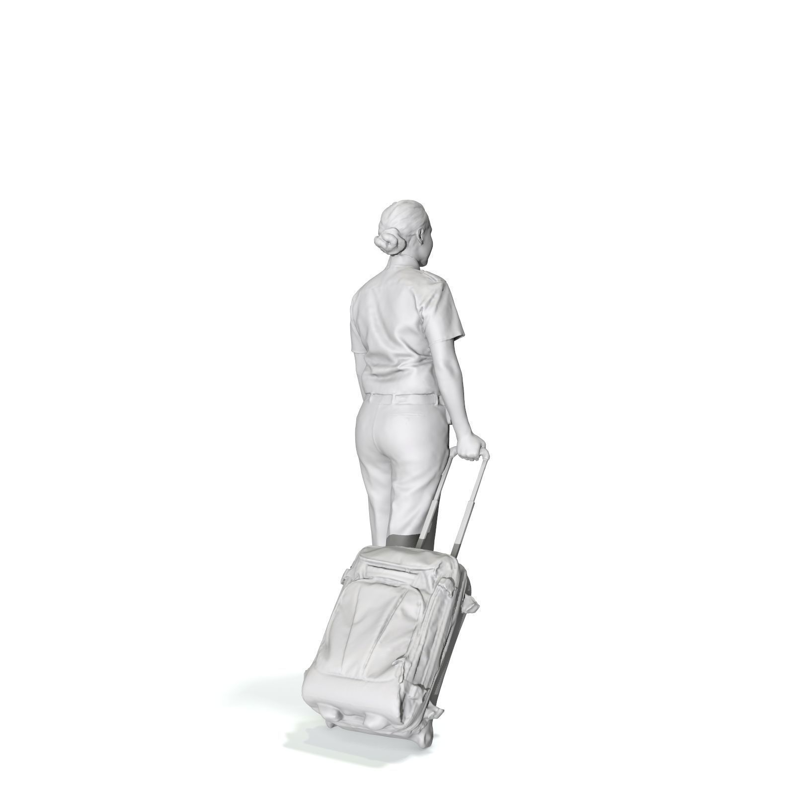 Traveling Woman with a Uniform WWom0200-HD2-O01P01-S 3D model_70