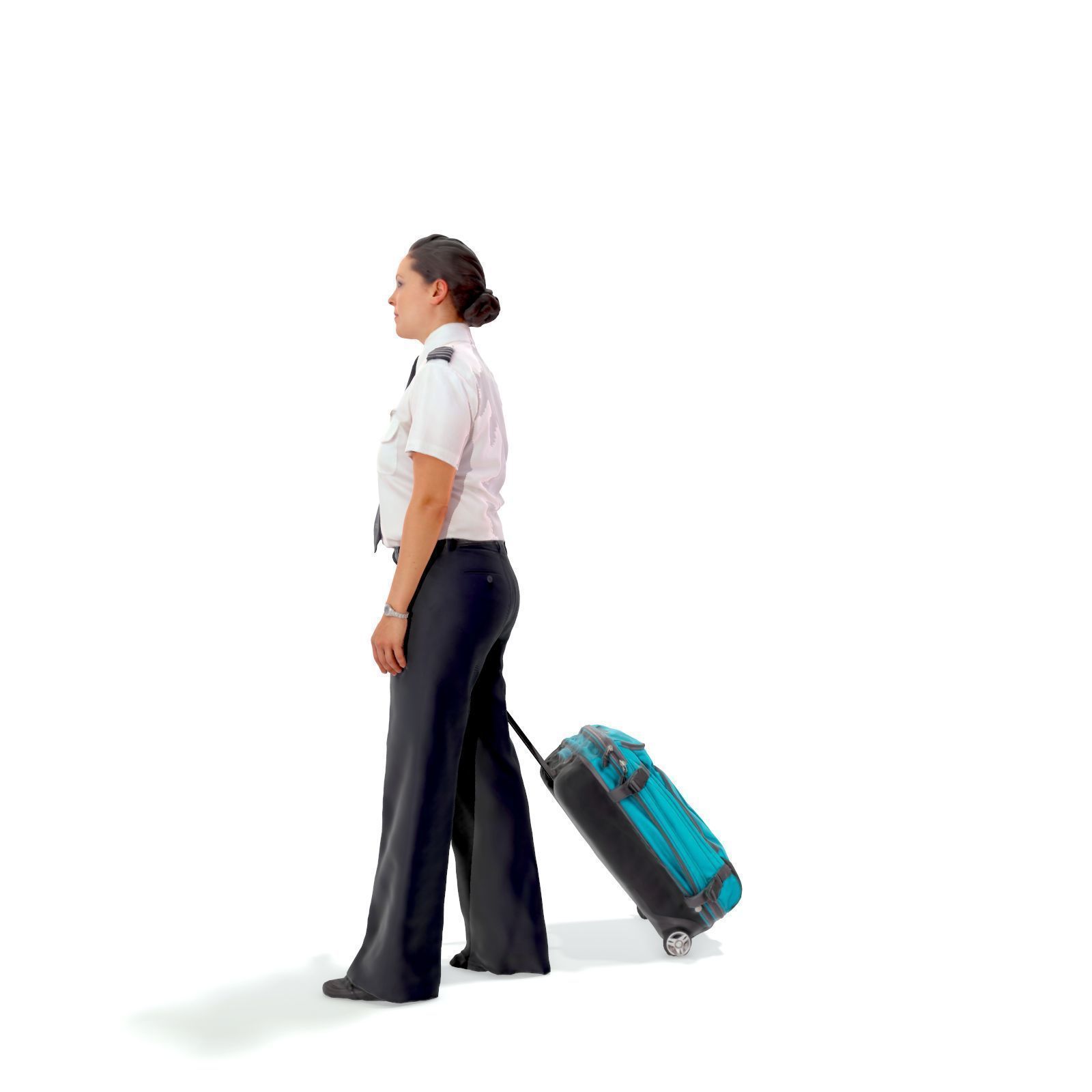 Traveling Woman with a Uniform WWom0200-HD2-O01P01-S 3D model_1