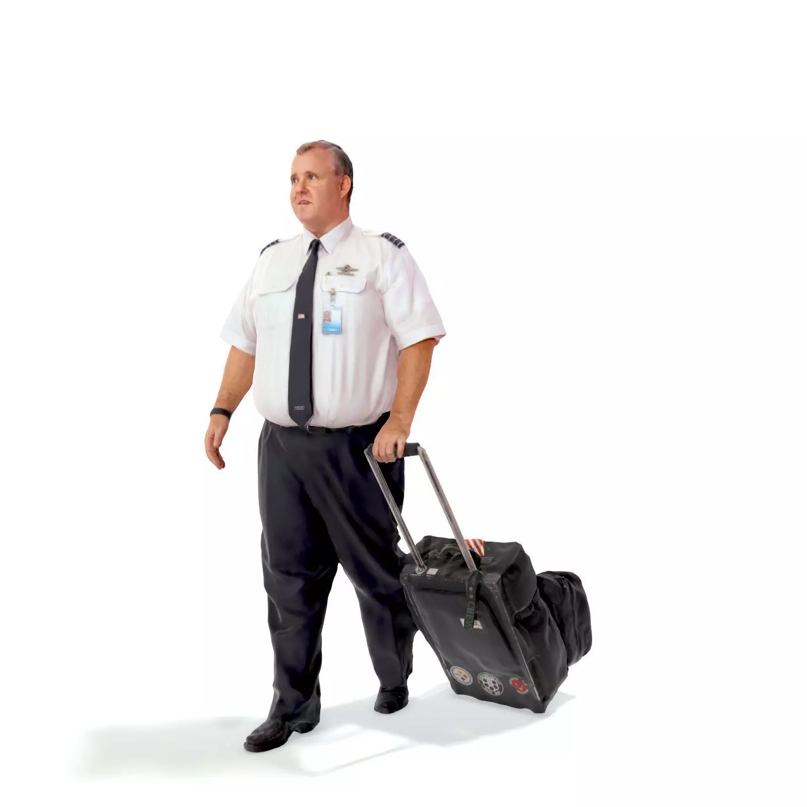 Traveling Man with Uniform WMan0201-HD2-O01P03-S 3D model_15