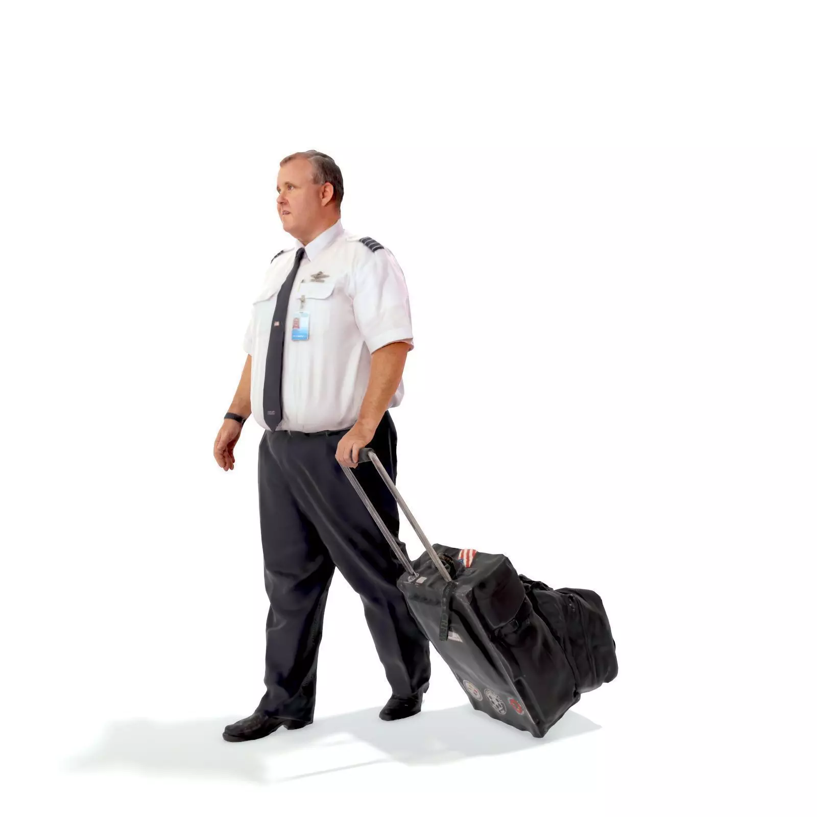 Traveling Man with Uniform WMan0201-HD2-O01P03-S 3D model_33