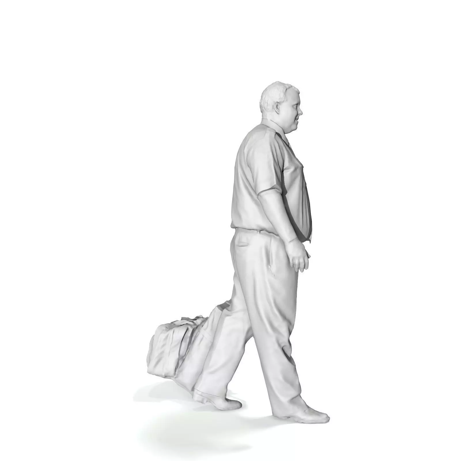 Traveling Man with Uniform WMan0201-HD2-O01P03-S 3D model_8
