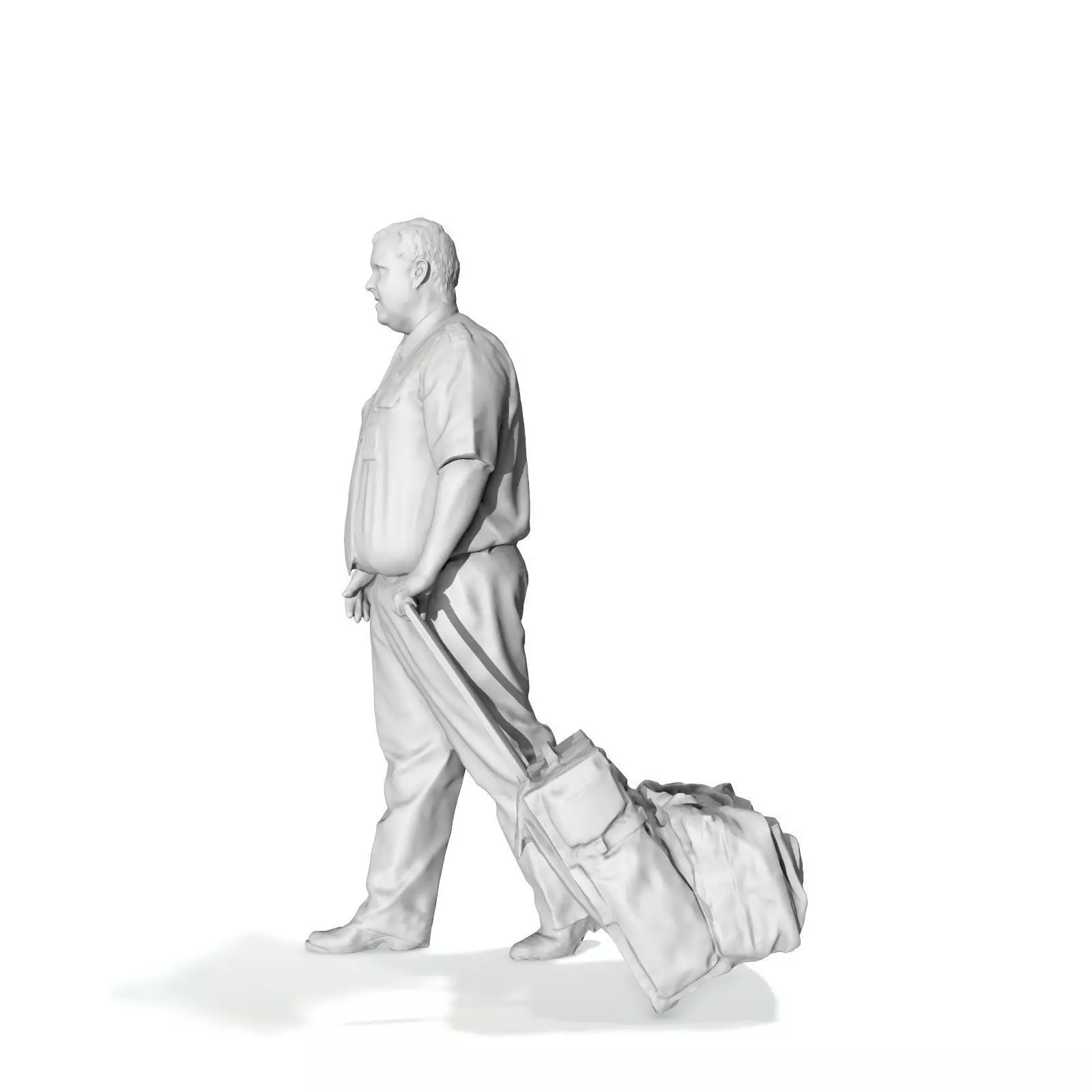 Traveling Man with Uniform WMan0201-HD2-O01P03-S 3D model_7