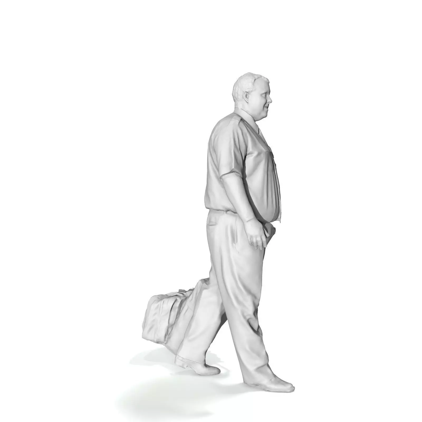 Traveling Man with Uniform WMan0201-HD2-O01P03-S 3D model_1