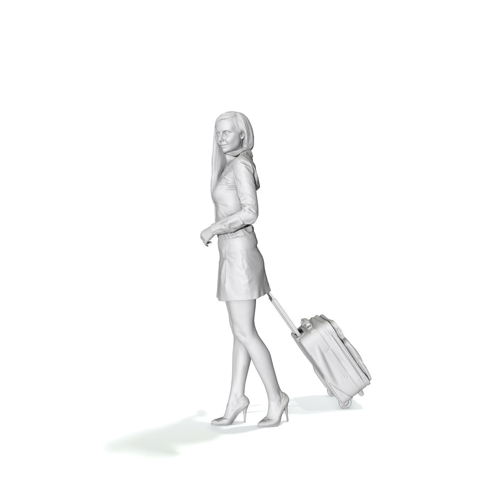 Traveling Woman with Black Skirt BWom0301-HD2-O01P01-S 3D model_7