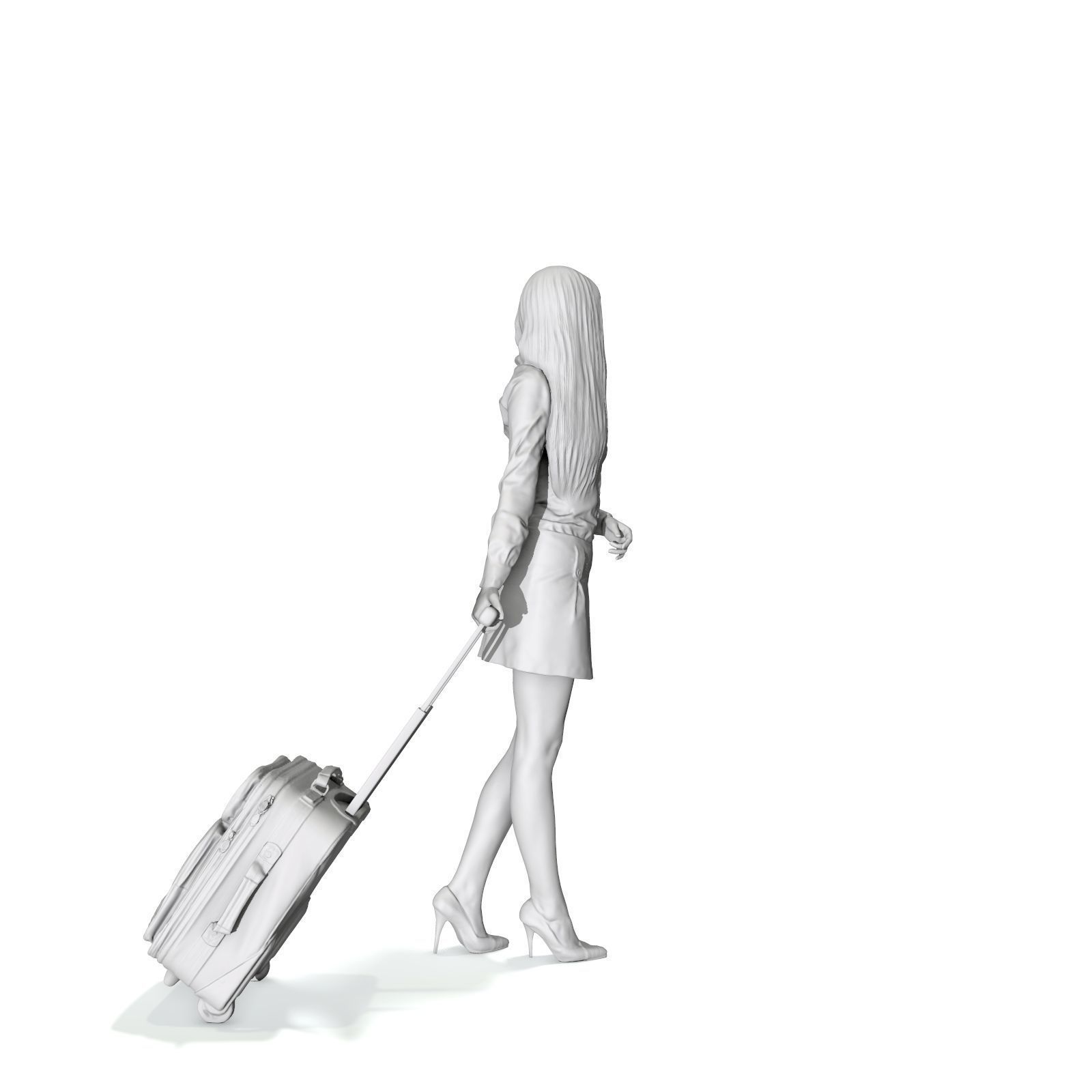 Traveling Woman with Black Skirt BWom0301-HD2-O01P01-S 3D model_10