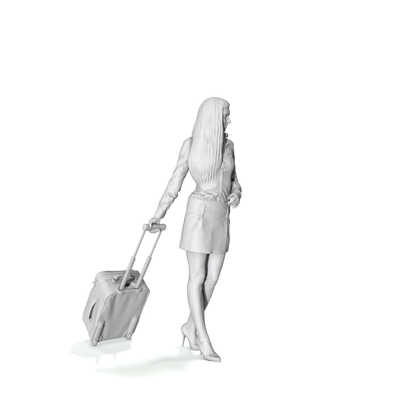 Traveling Woman with Black Skirt BWom0301-HD2-O01P01-S 3D model_28