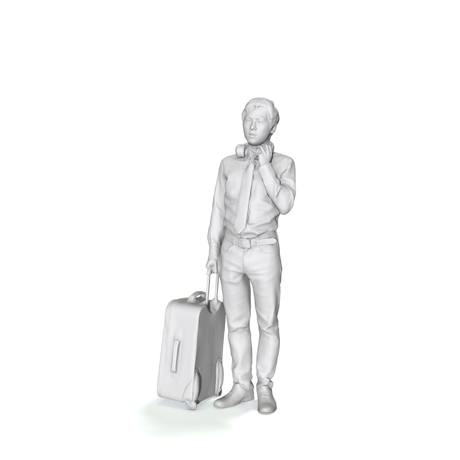 Traveling Man with Headphones CMan0212-HD2-O02P01-S 3D model_73