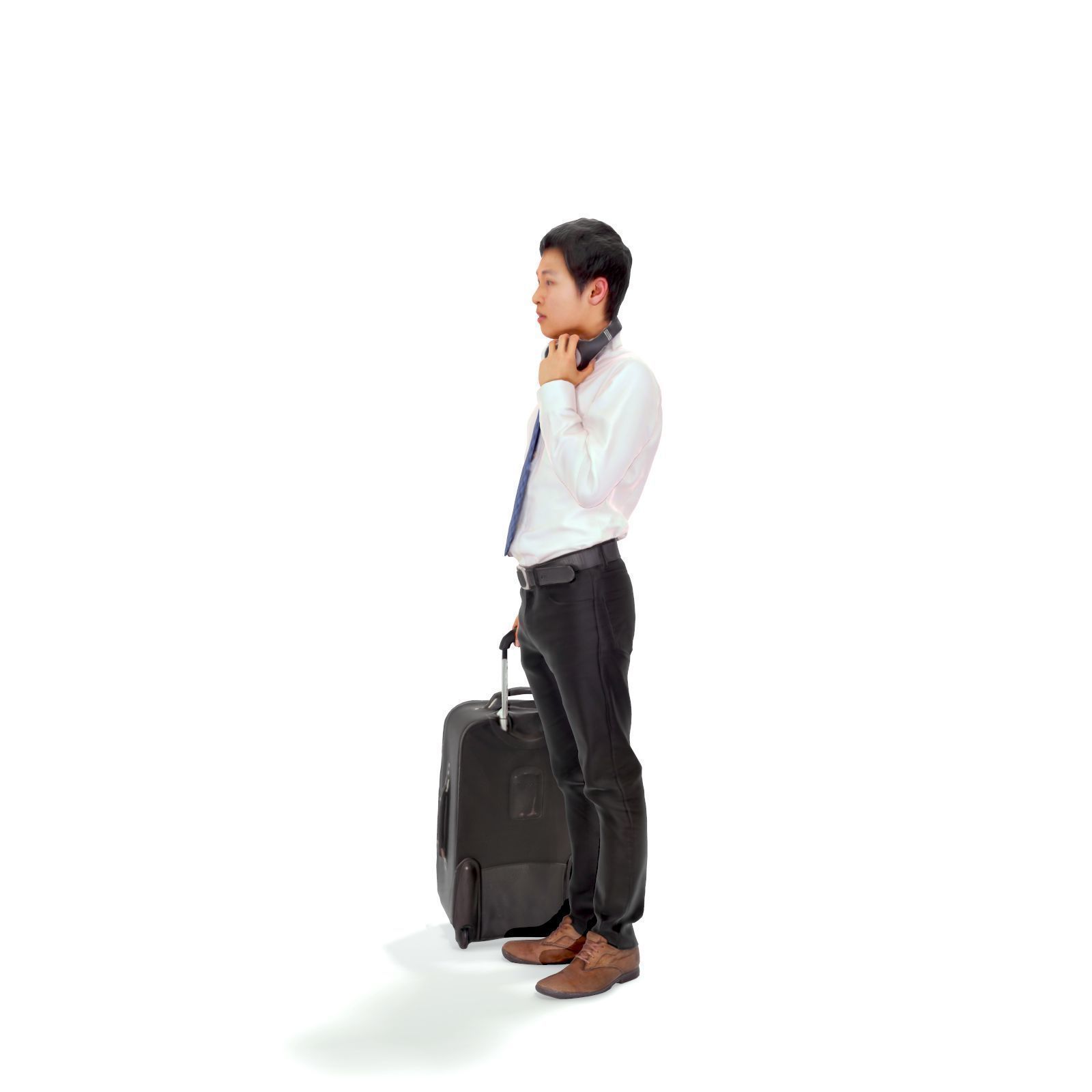 Traveling Man with Headphones CMan0212-HD2-O02P01-S 3D model_36