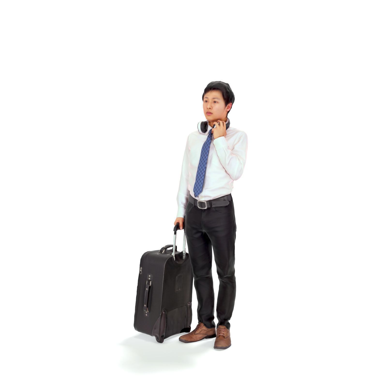 Traveling Man with Headphones CMan0212-HD2-O02P01-S 3D model_35