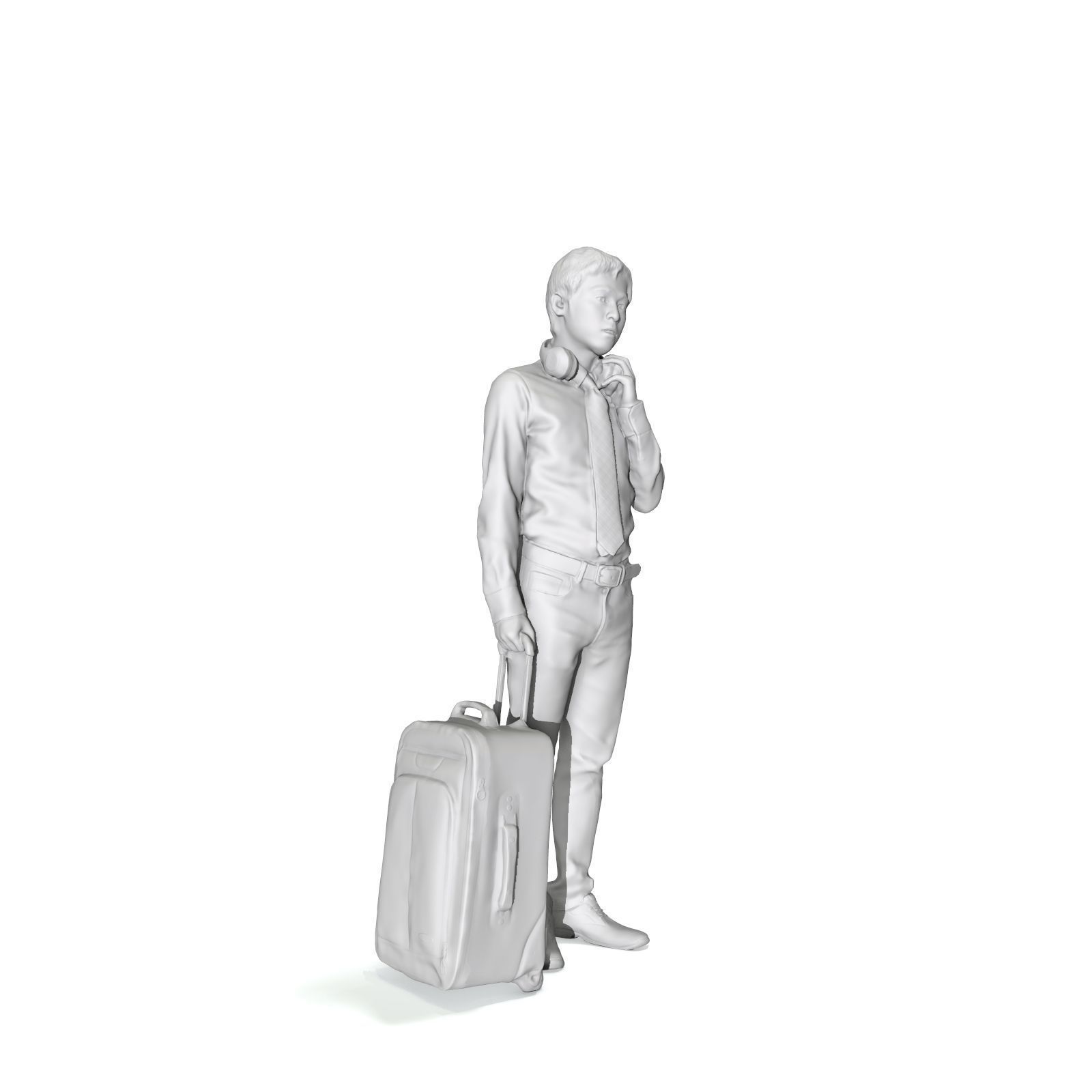Traveling Man with Headphones CMan0212-HD2-O02P01-S 3D model_58