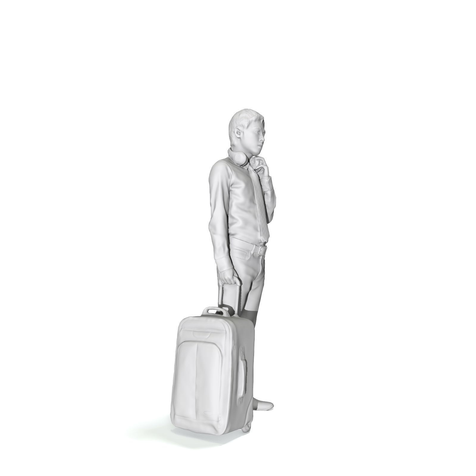 Traveling Man with Headphones CMan0212-HD2-O02P01-S 3D model_10