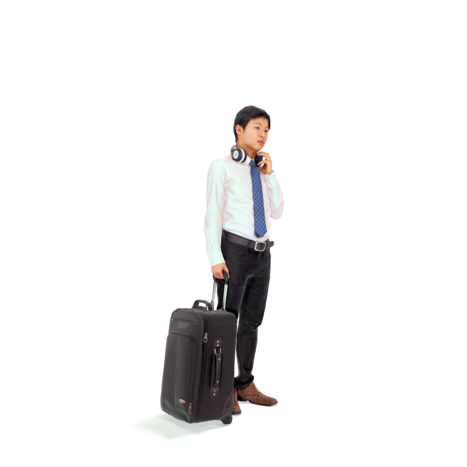 Traveling Man with Headphones CMan0212-HD2-O02P01-S 3D model_31