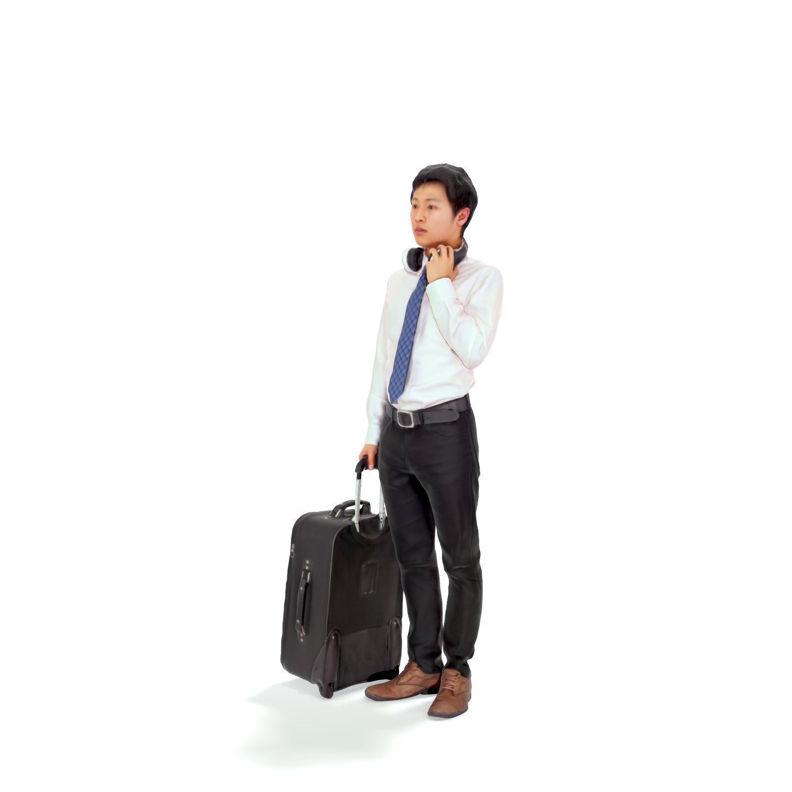 Traveling Man with Headphones CMan0212-HD2-O02P01-S 3D model_45