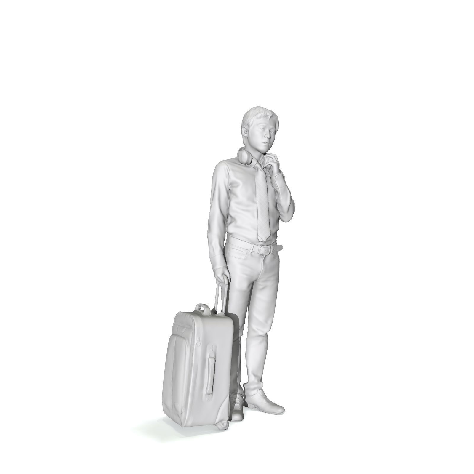 Traveling Man with Headphones CMan0212-HD2-O02P01-S 3D model_28