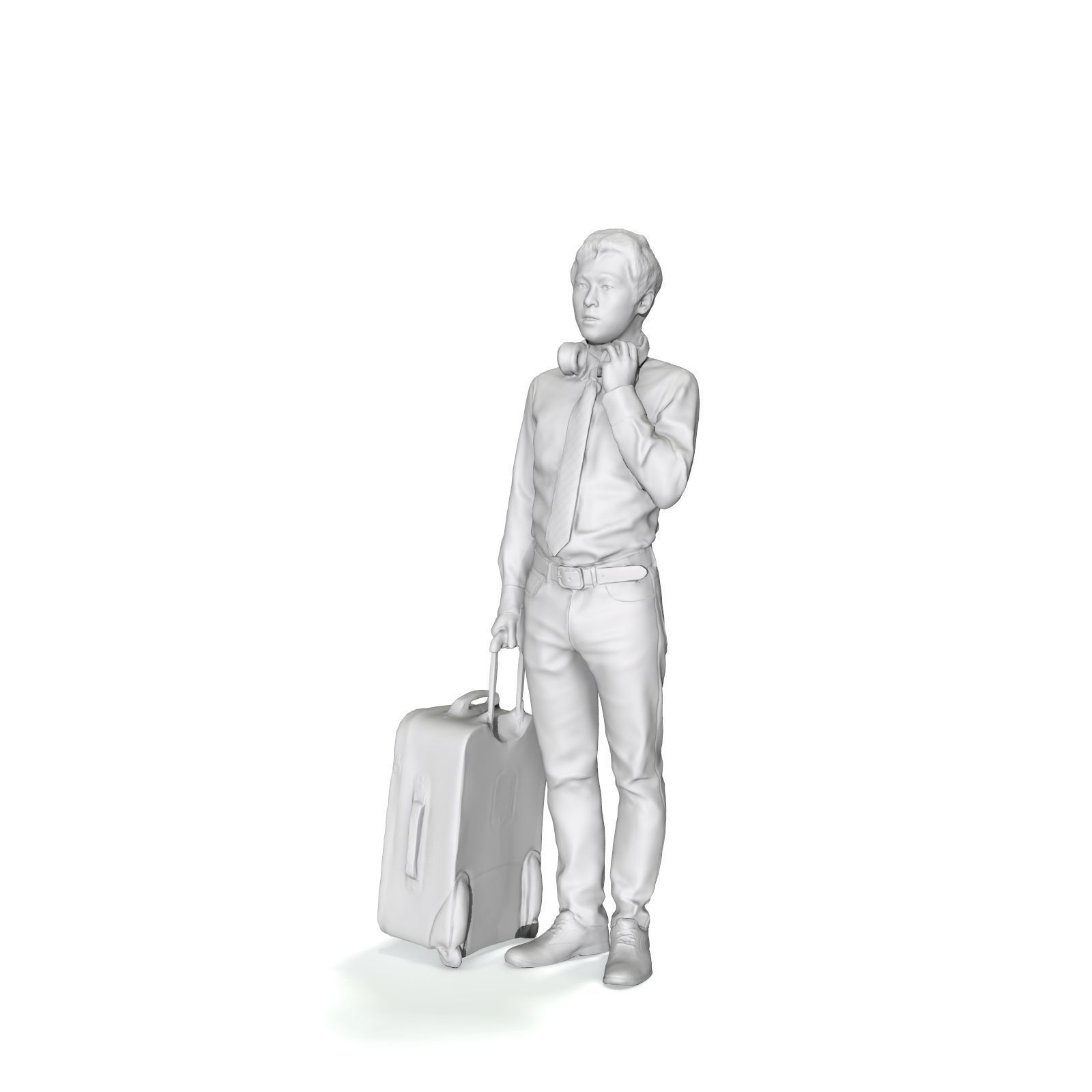 Traveling Man with Headphones CMan0212-HD2-O02P01-S 3D model_22