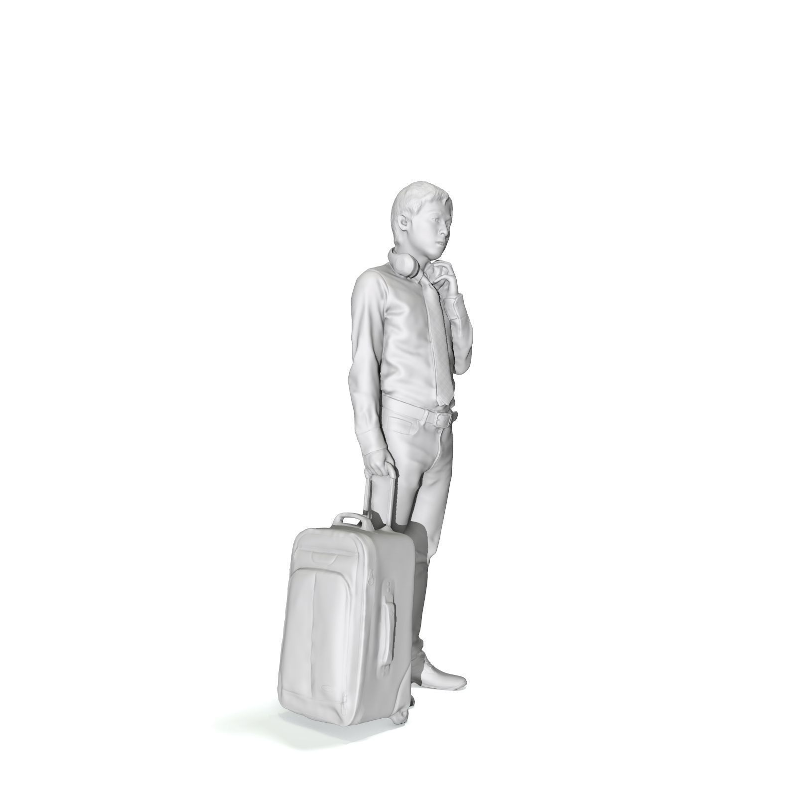 Traveling Man with Headphones CMan0212-HD2-O02P01-S 3D model_24