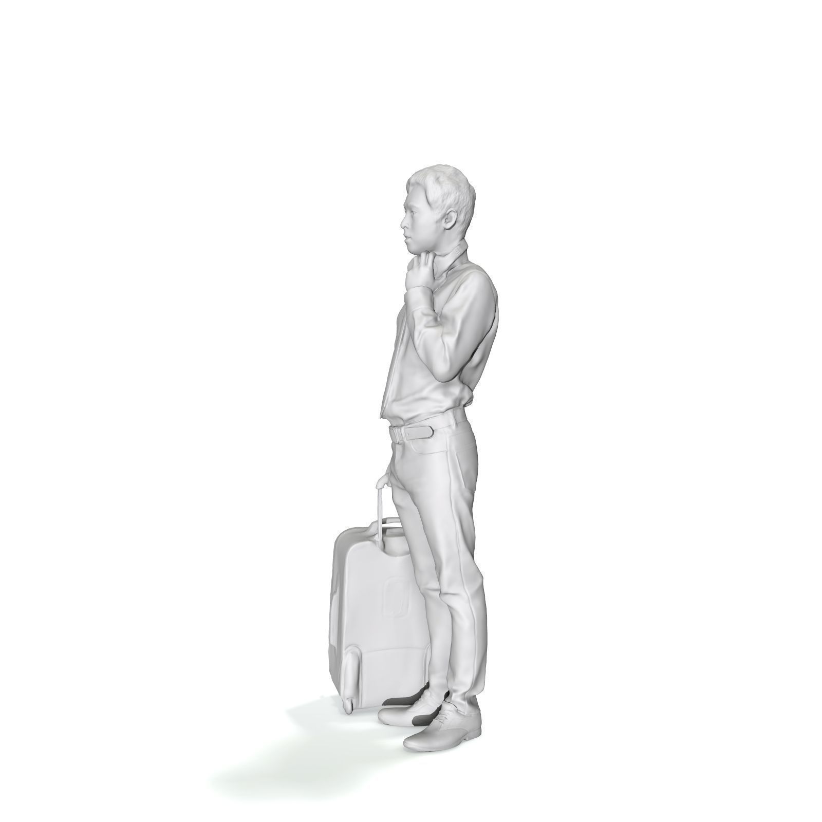 Traveling Man with Headphones CMan0212-HD2-O02P01-S 3D model_40