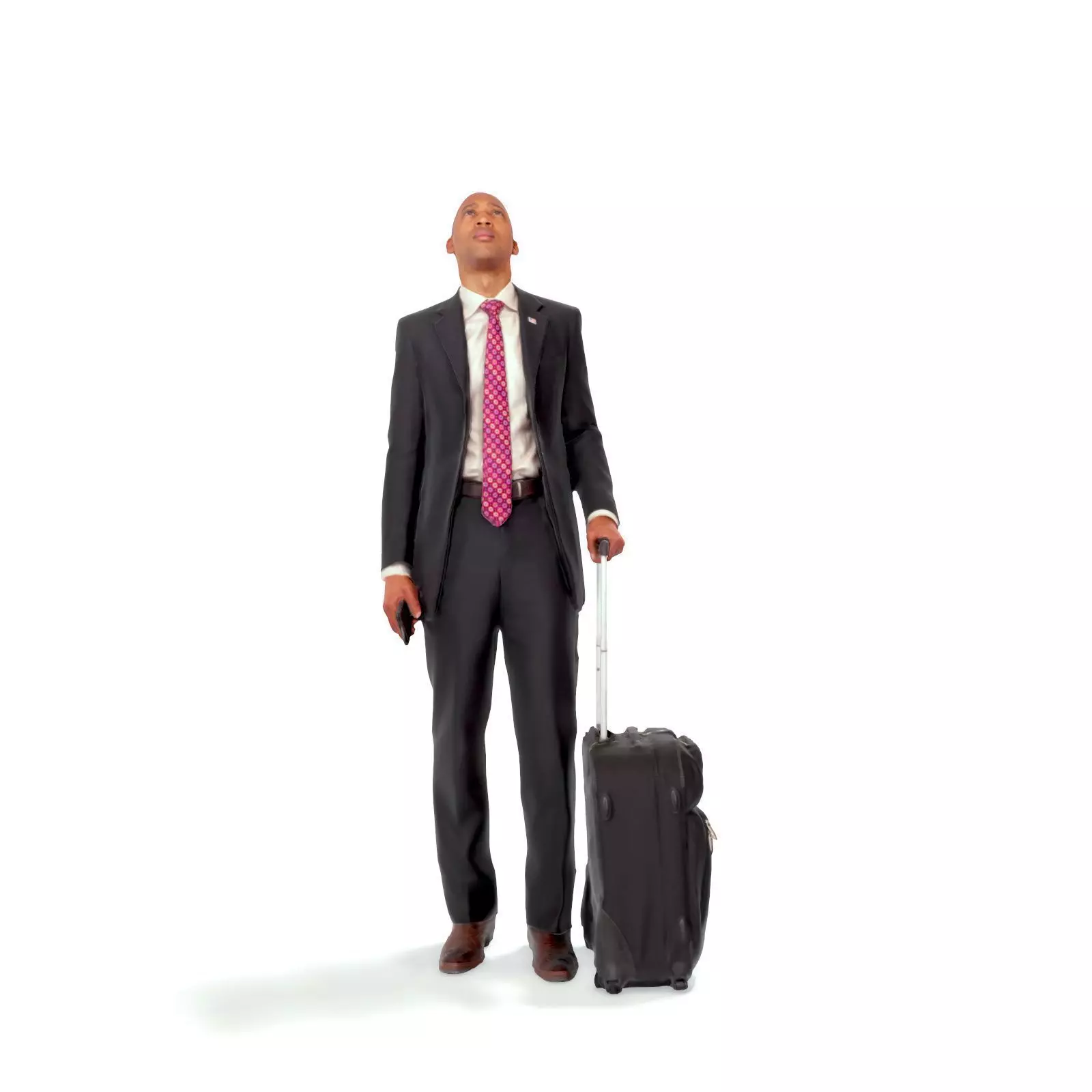 Traveling Man with a Suit BMan0202-HD2-O01P01-S 3D model_0