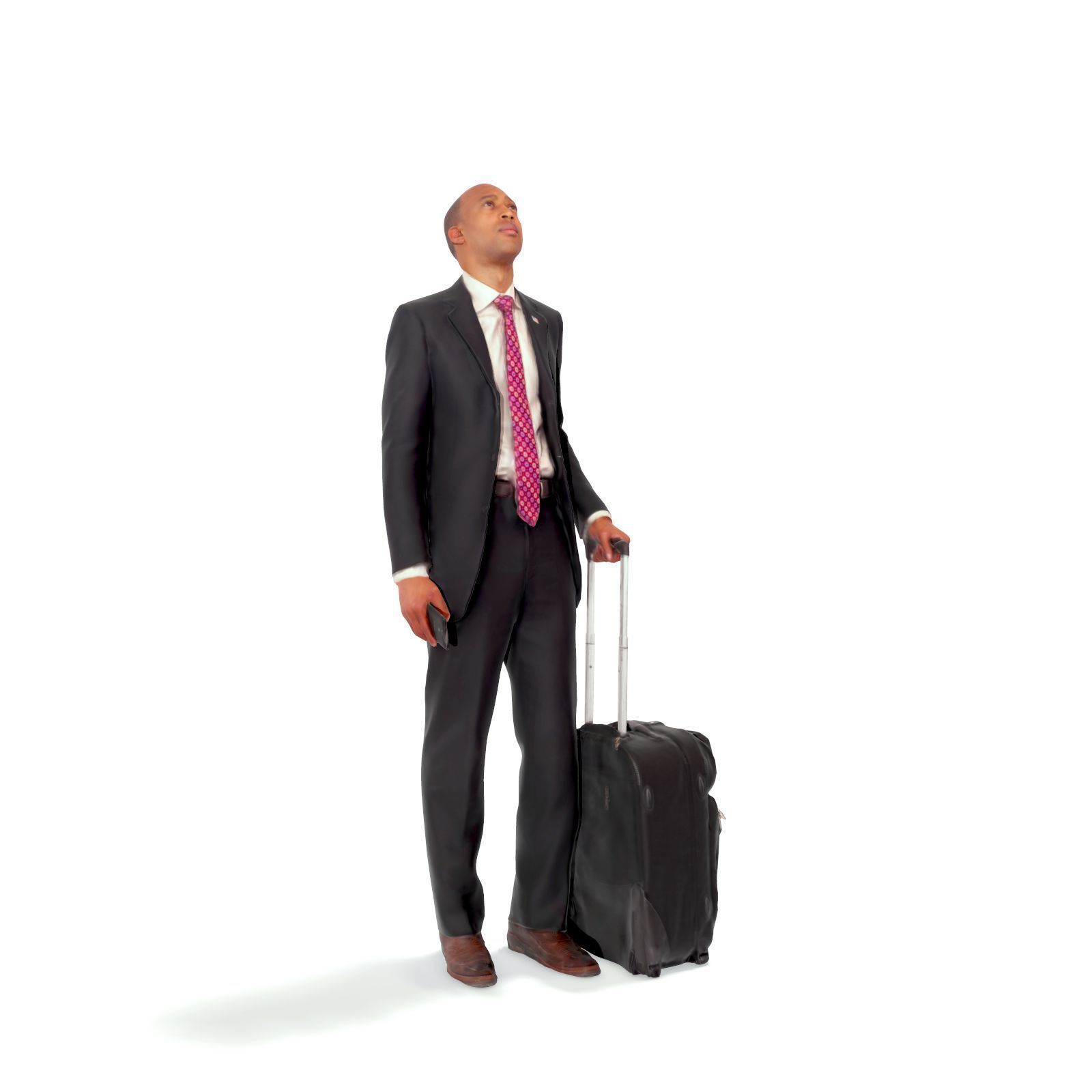 Traveling Man with a Suit BMan0202-HD2-O01P01-S 3D model_19