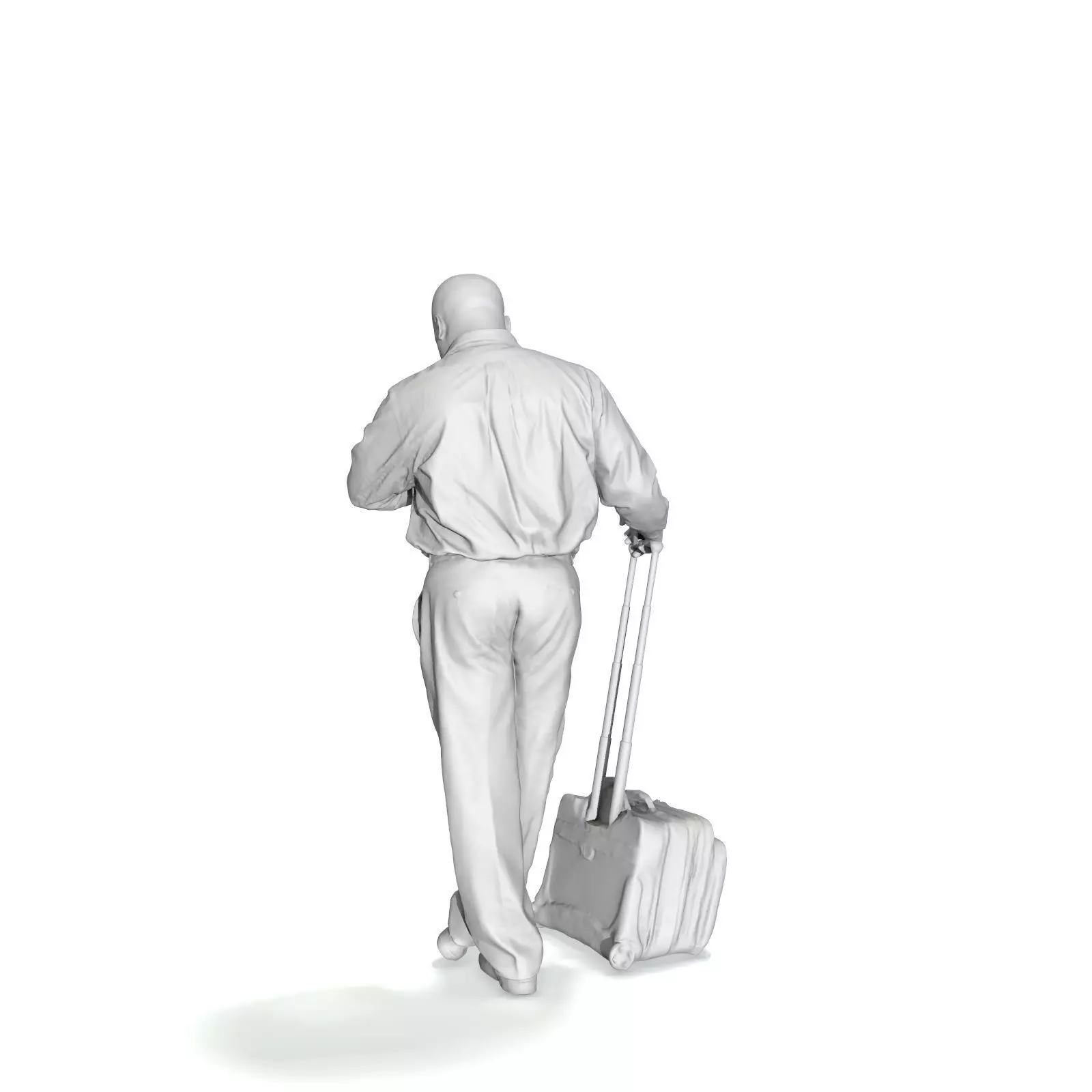 Traveling Man Looking at His Watch BMan0201-HD2-O03P03-S 3D model_26