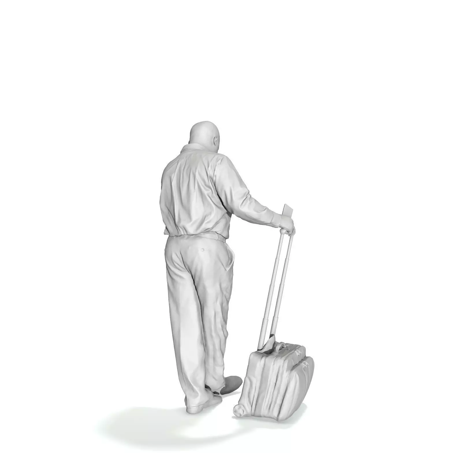 Traveling Man Looking at His Watch BMan0201-HD2-O03P03-S 3D model_17