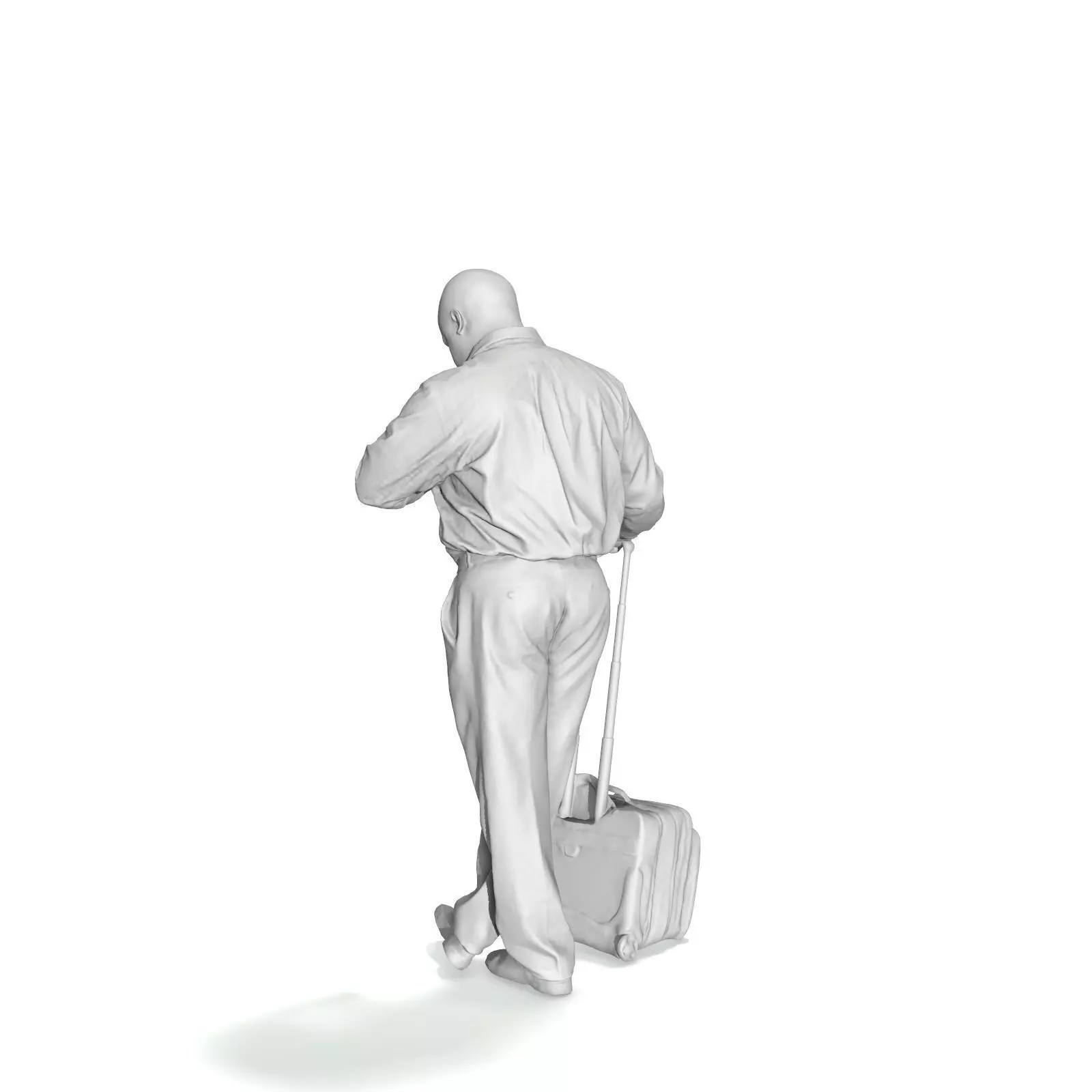 Traveling Man Looking at His Watch BMan0201-HD2-O03P03-S 3D model_15