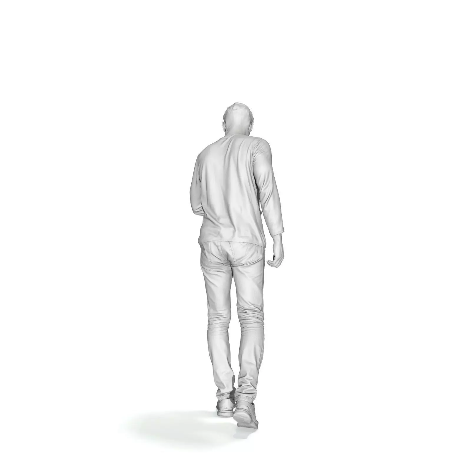 Walking Man Looking at Watch CMan0331-HD2-O03P01-S 3D model_68