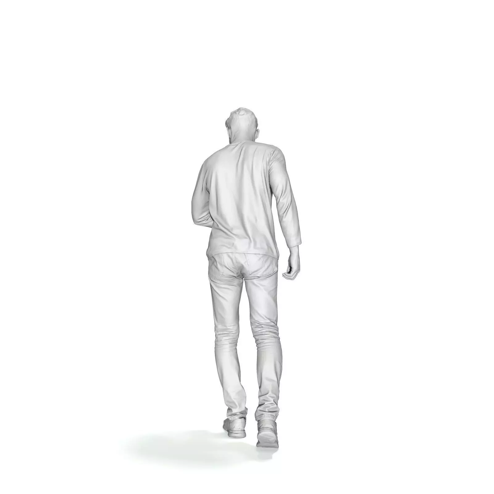 Walking Man Looking at Watch CMan0331-HD2-O03P01-S 3D model_49