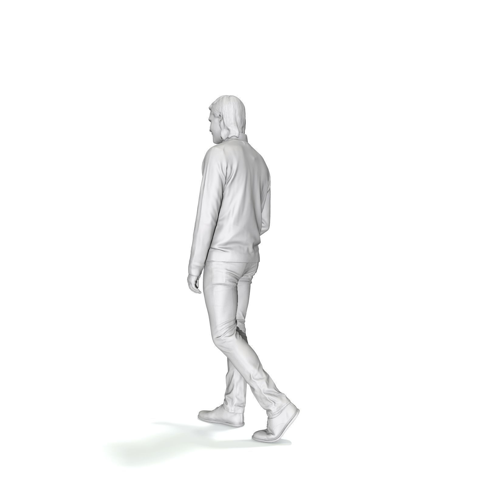 Walking Man with Black Sweater CMan0330-HD2-O03P01-S 3D model_17