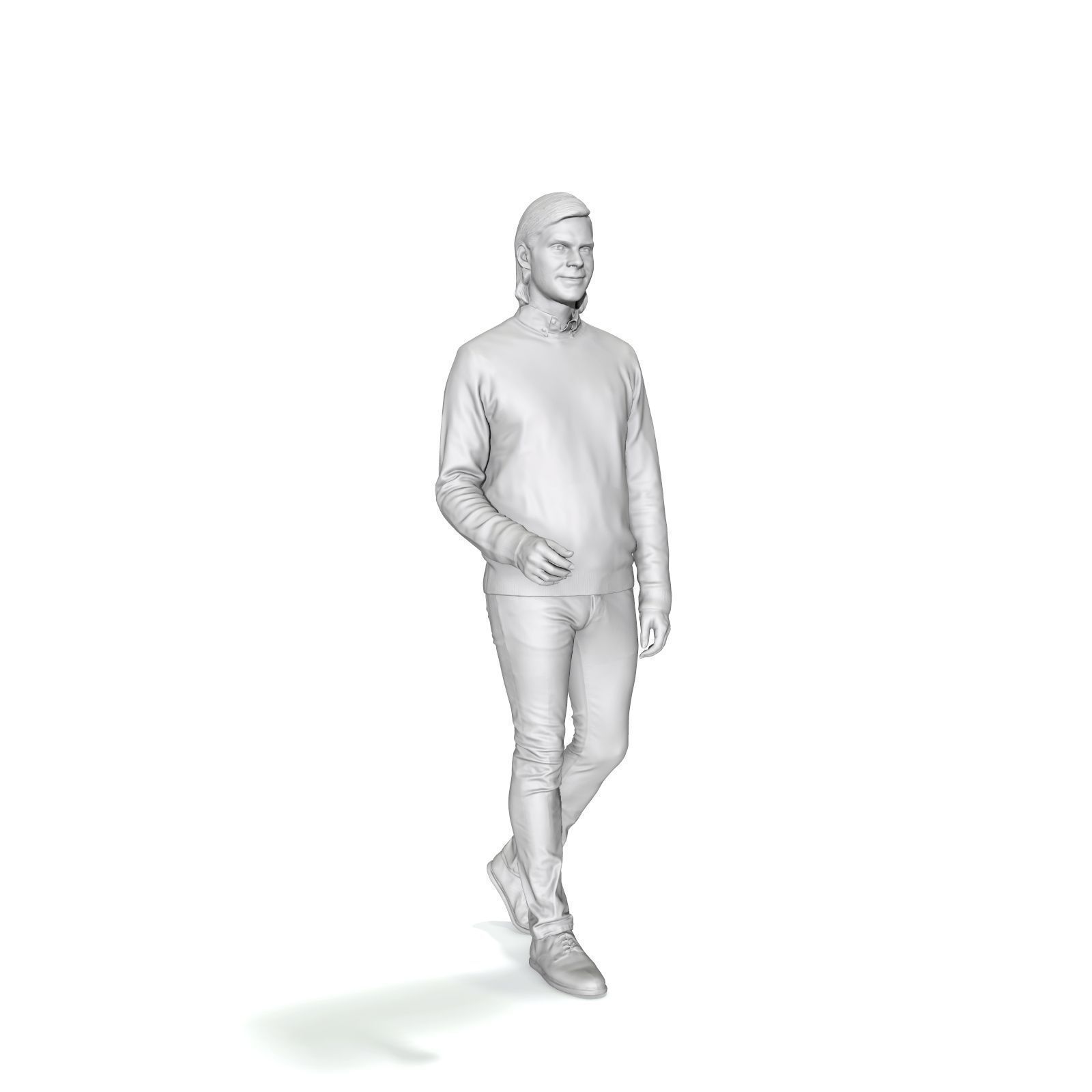 Walking Man with Black Sweater CMan0330-HD2-O03P01-S 3D model_72