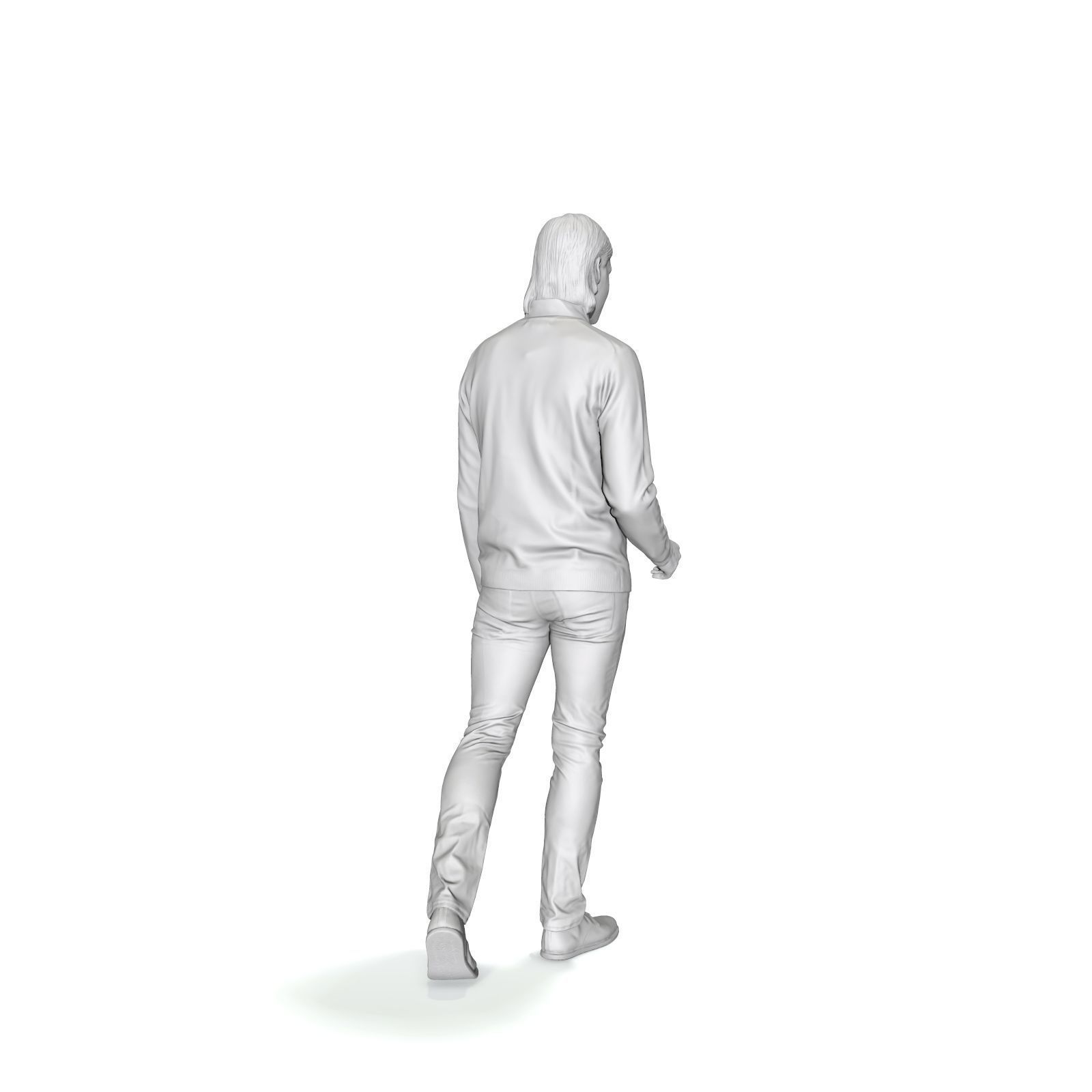 Walking Man with Black Sweater CMan0330-HD2-O03P01-S 3D model_9