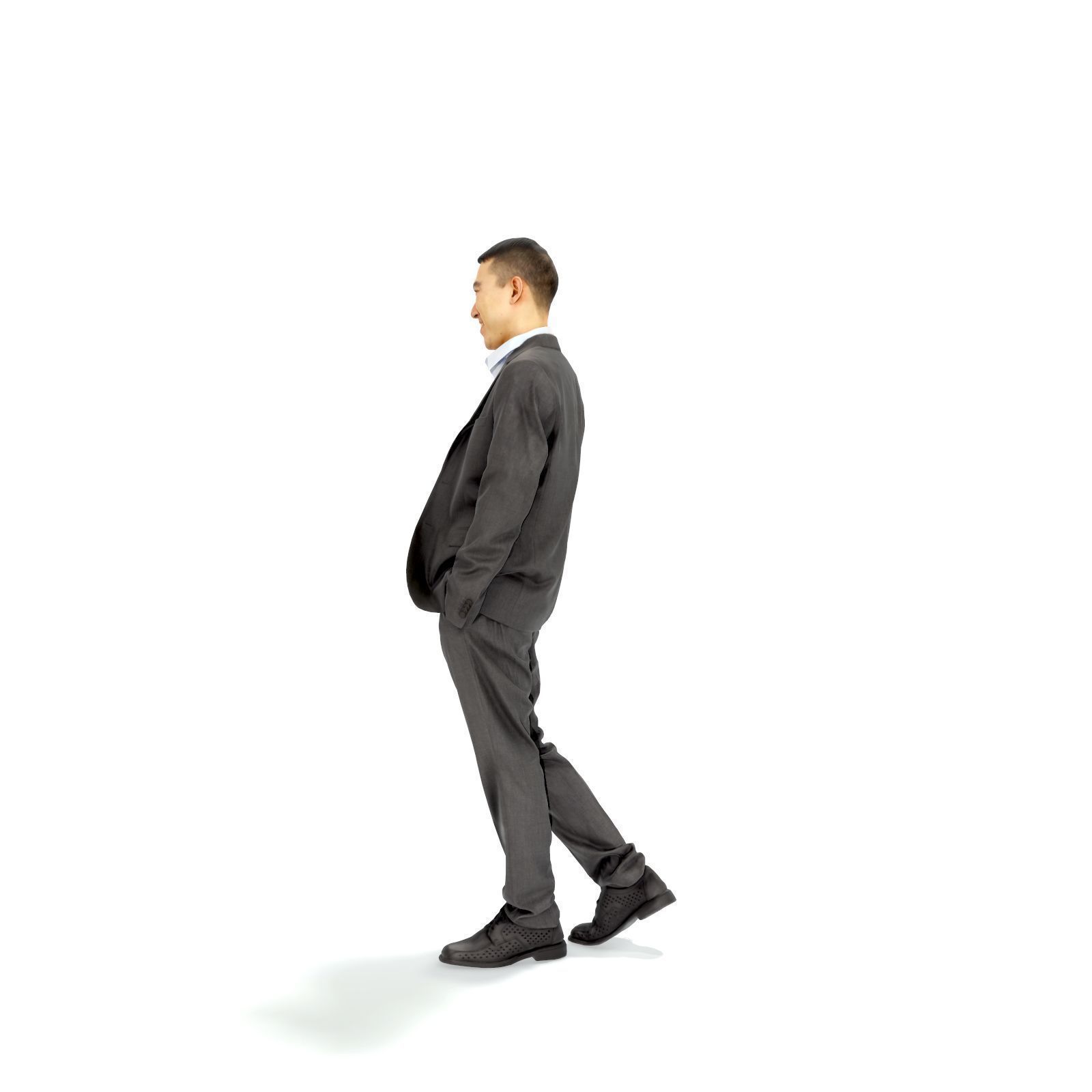 Smiling Man with Grey Suit BMan0322-HD2-O01P01-S 3D model_58
