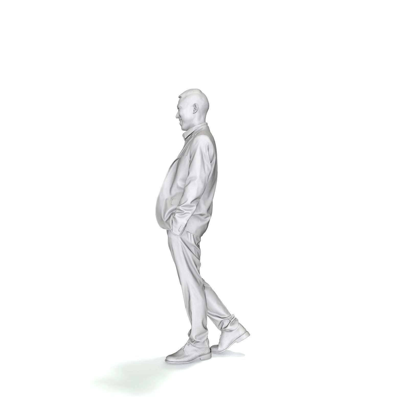 Smiling Man with Grey Suit BMan0322-HD2-O01P01-S 3D model_29