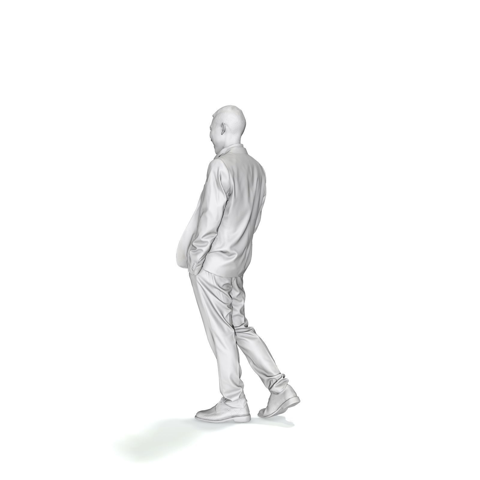 Smiling Man with Grey Suit BMan0322-HD2-O01P01-S 3D model_61