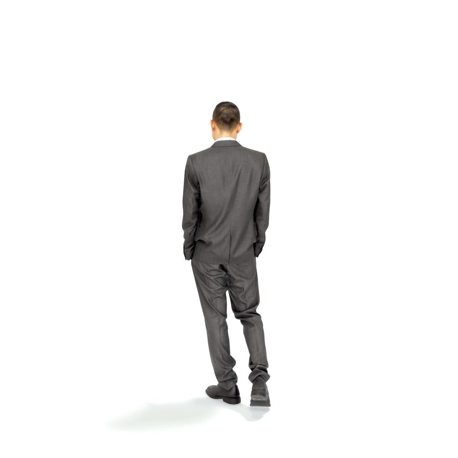 Smiling Man with Grey Suit BMan0322-HD2-O01P01-S 3D model_17