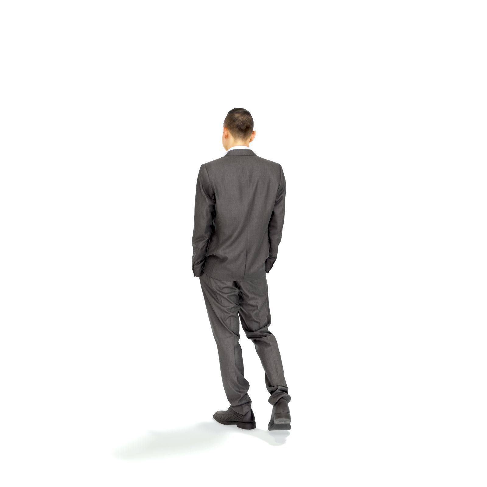 Smiling Man with Grey Suit BMan0322-HD2-O01P01-S 3D model_32