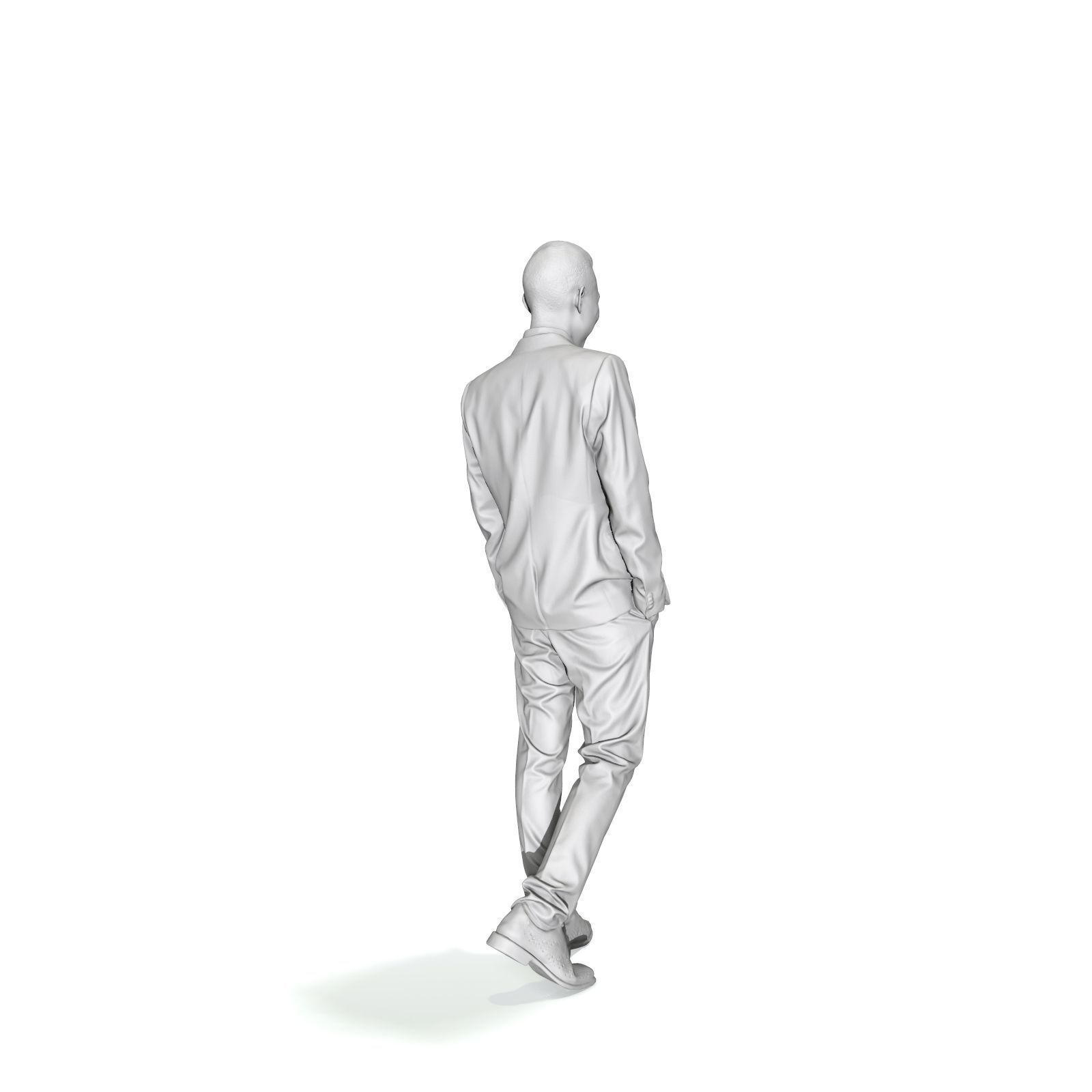Smiling Man with Grey Suit BMan0322-HD2-O01P01-S 3D model_73