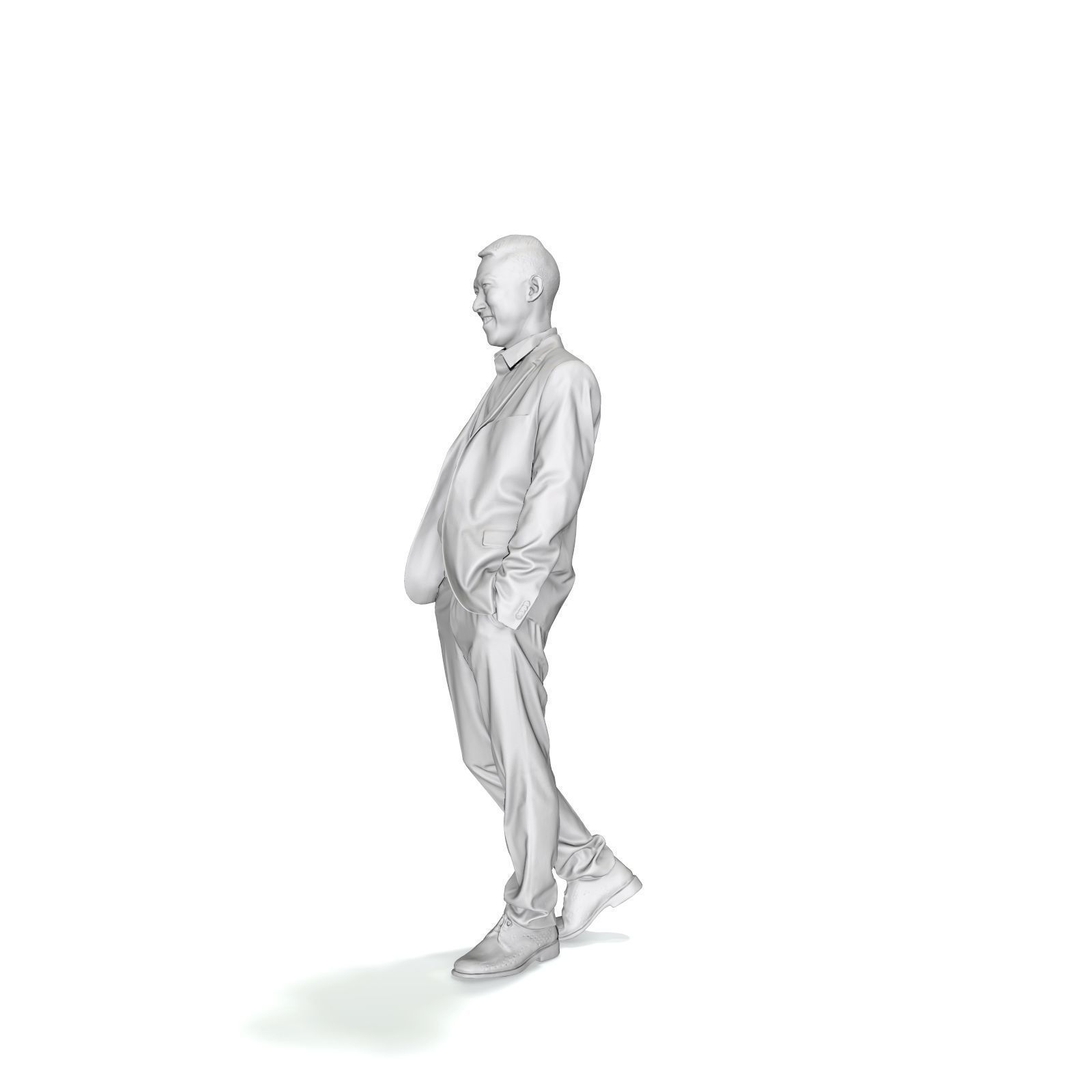 Smiling Man with Grey Suit BMan0322-HD2-O01P01-S 3D model_45