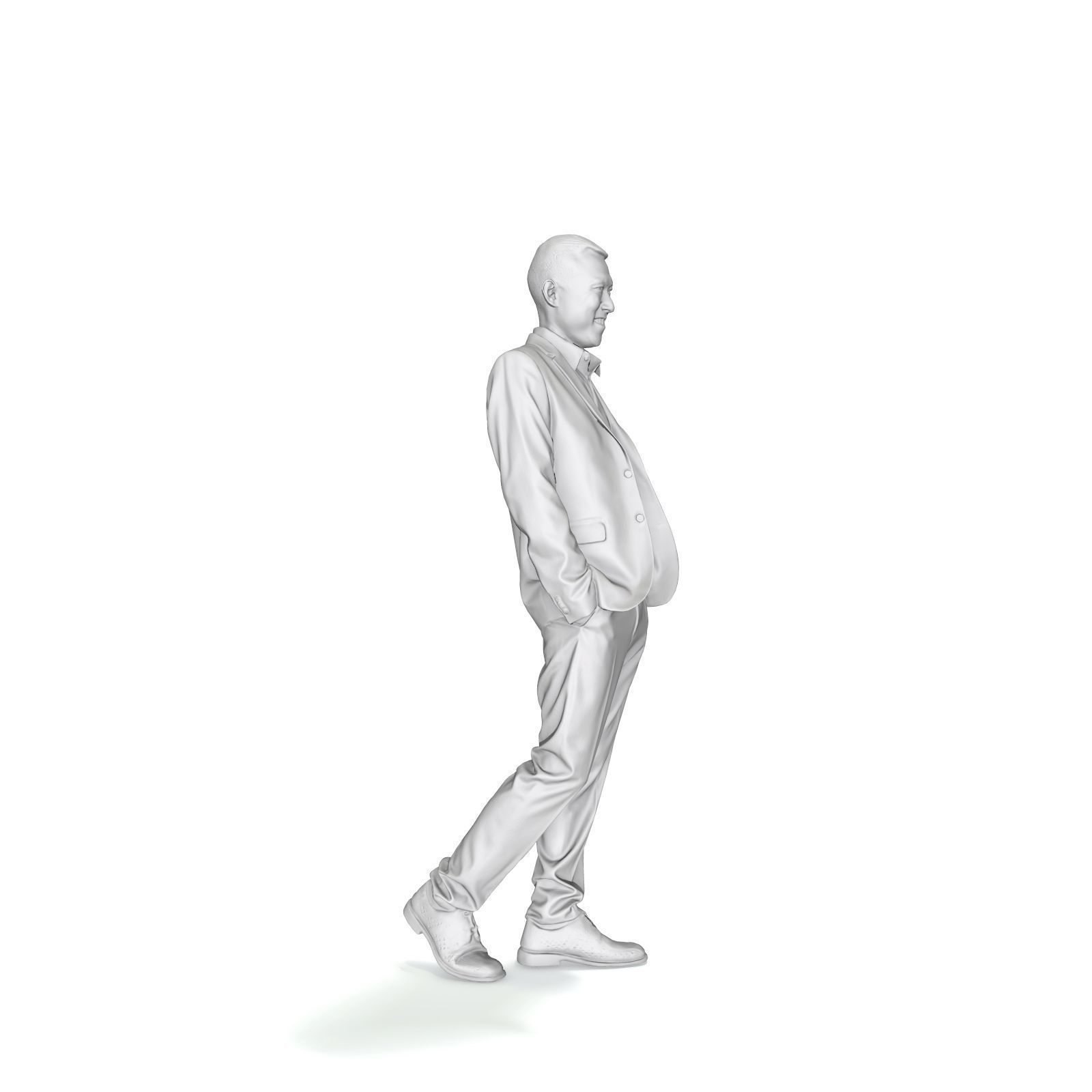 Smiling Man with Grey Suit BMan0322-HD2-O01P01-S 3D model_59